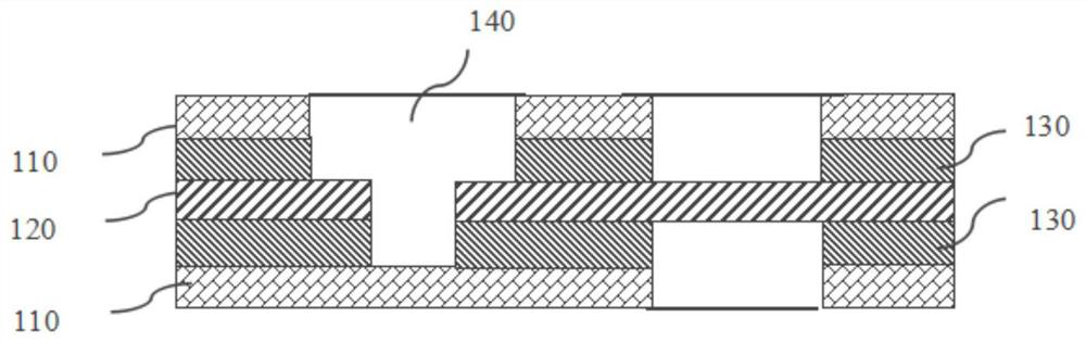 Preparation method of rigid-flex printed circuit board with blind groove