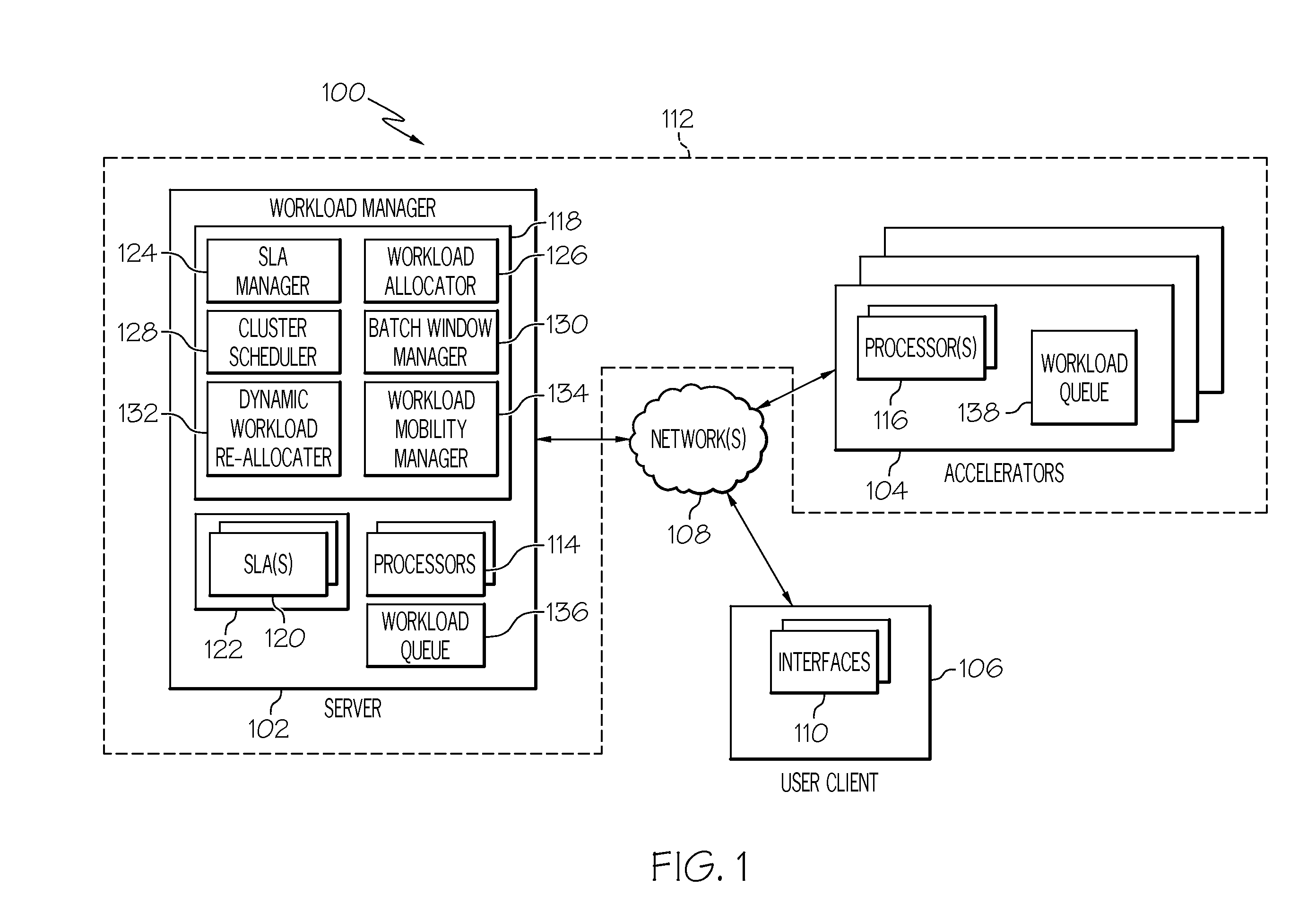 Rescheduling workload in a hybrid computing environment