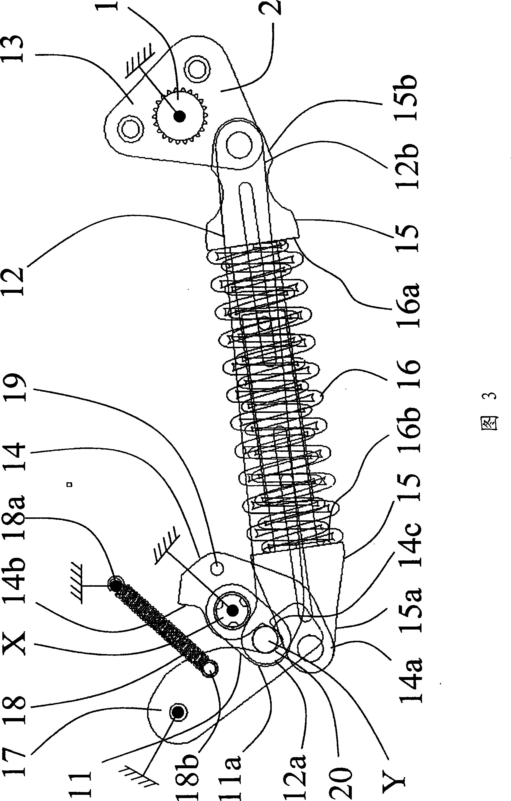 Device for controlling the opening and/or closing of the electrical contacts in an electrical apparatus and electrical apparatus containing such a device