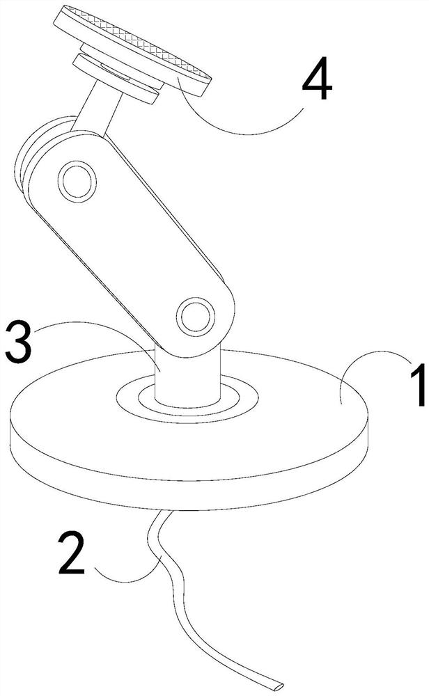 A special conductive rotary head for electroplating equipment