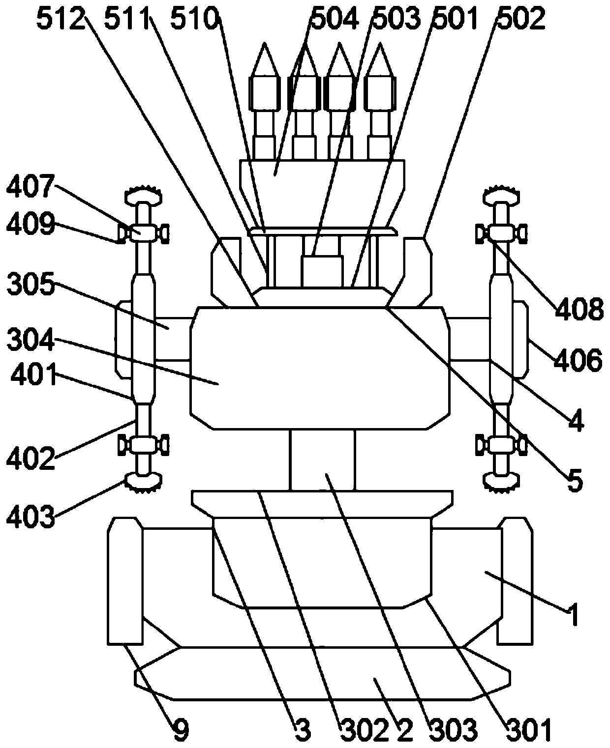 A new type of subway section excavation method and device