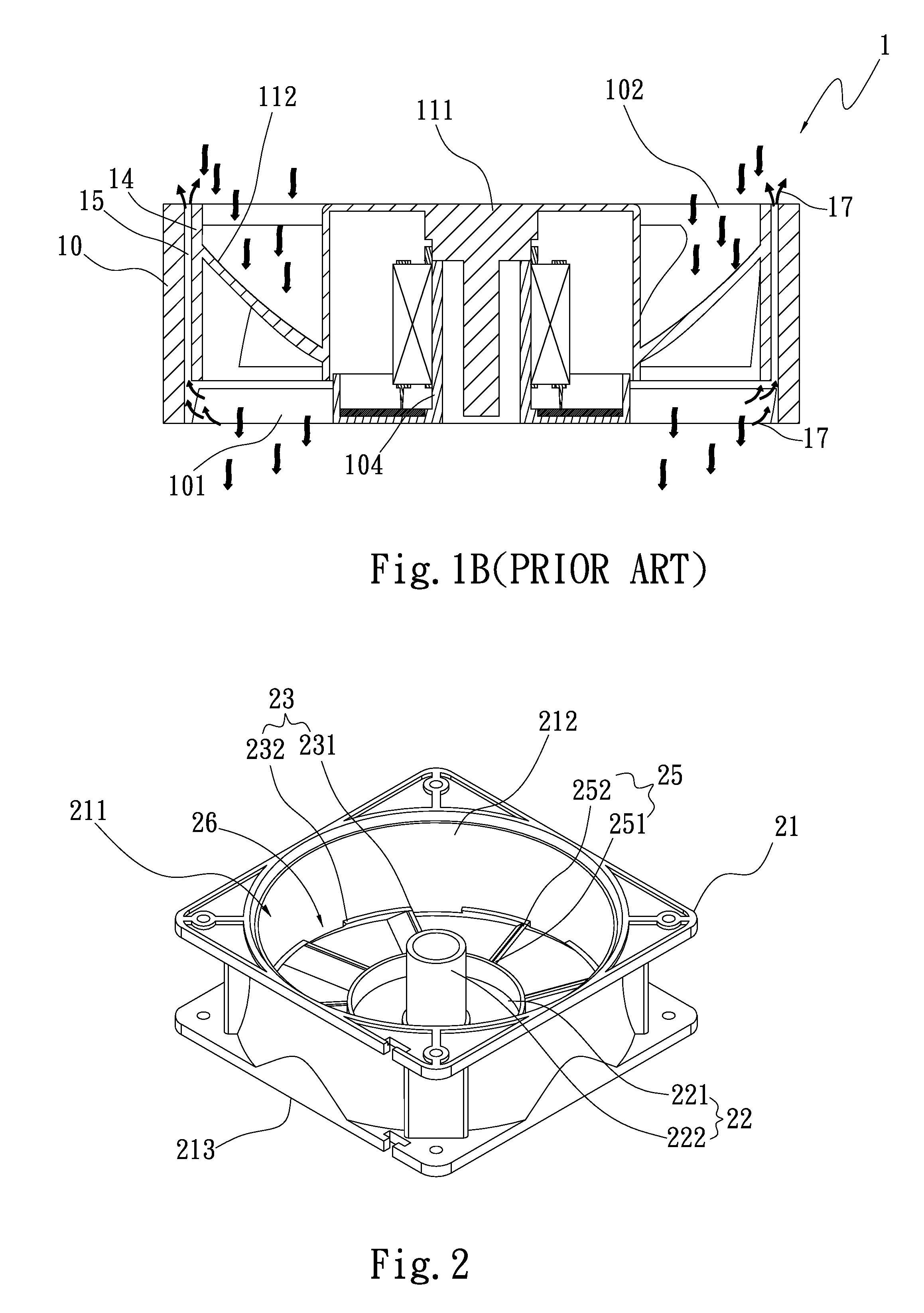 Anti-relief fan frame body structure