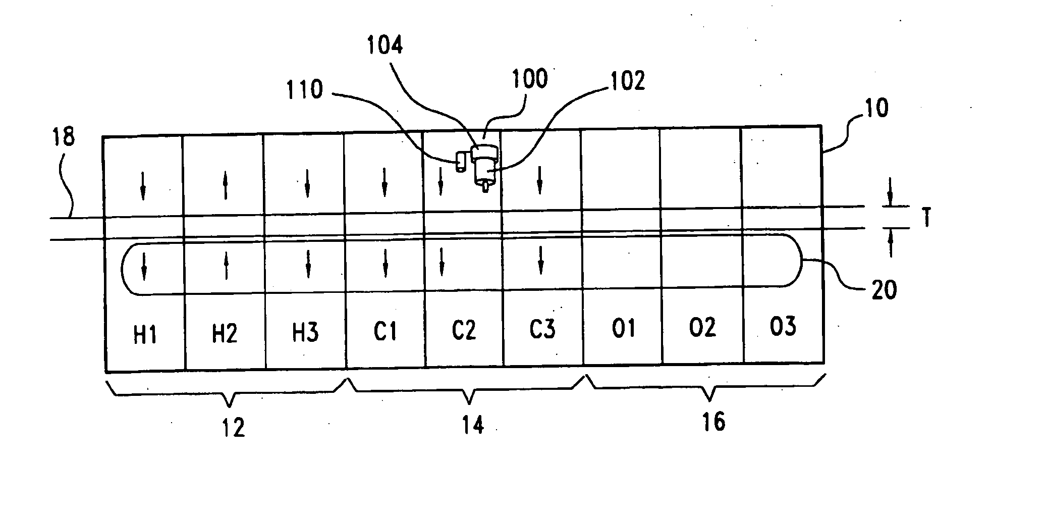 Traversing measurement system for a dryer and associated method