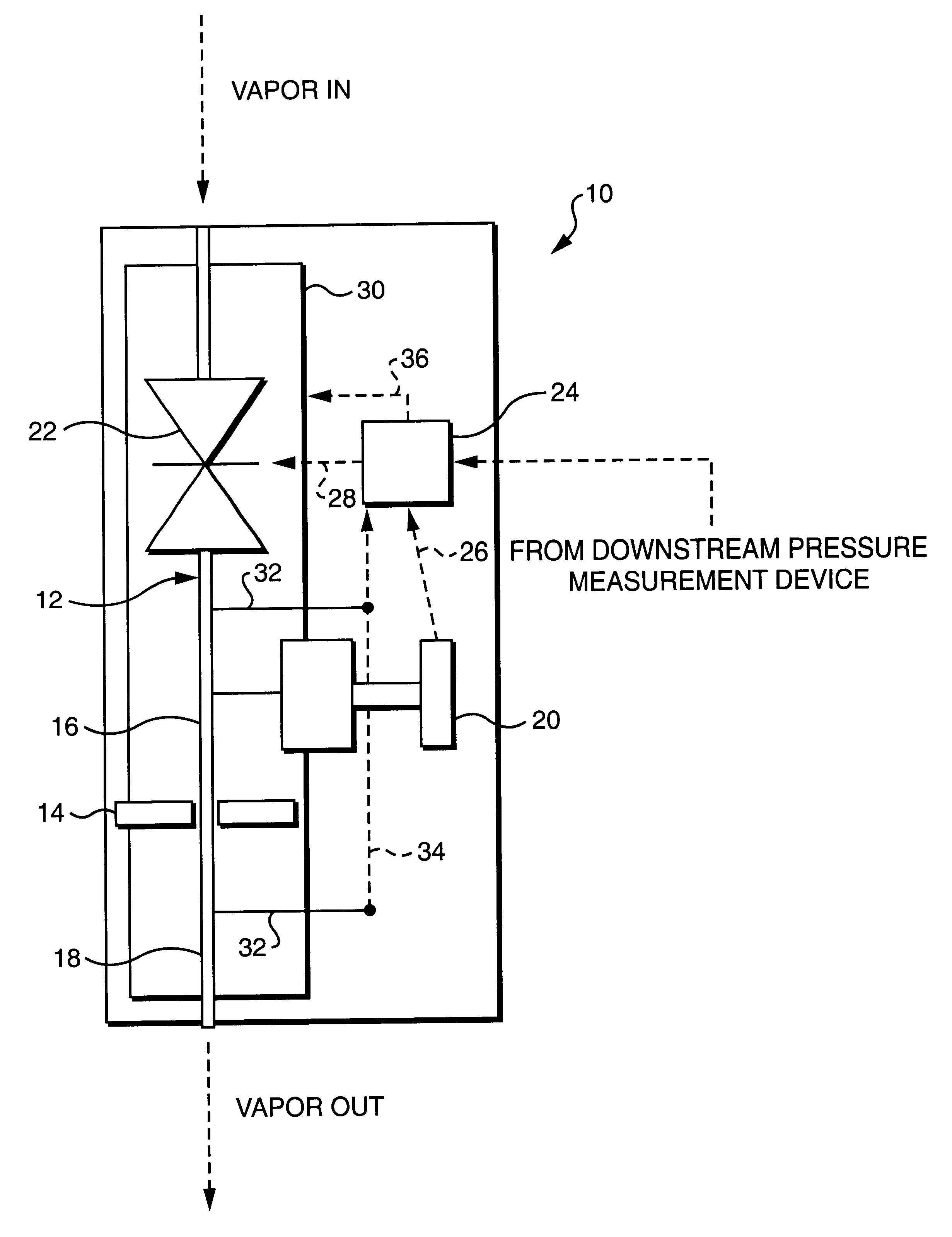 Pressure-based mass flow controller system