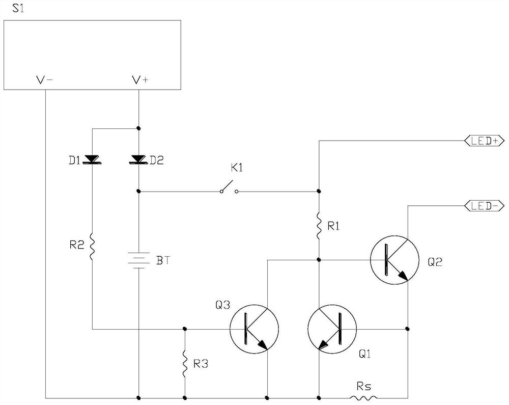 Solar intelligent control type TLCC drive circuit