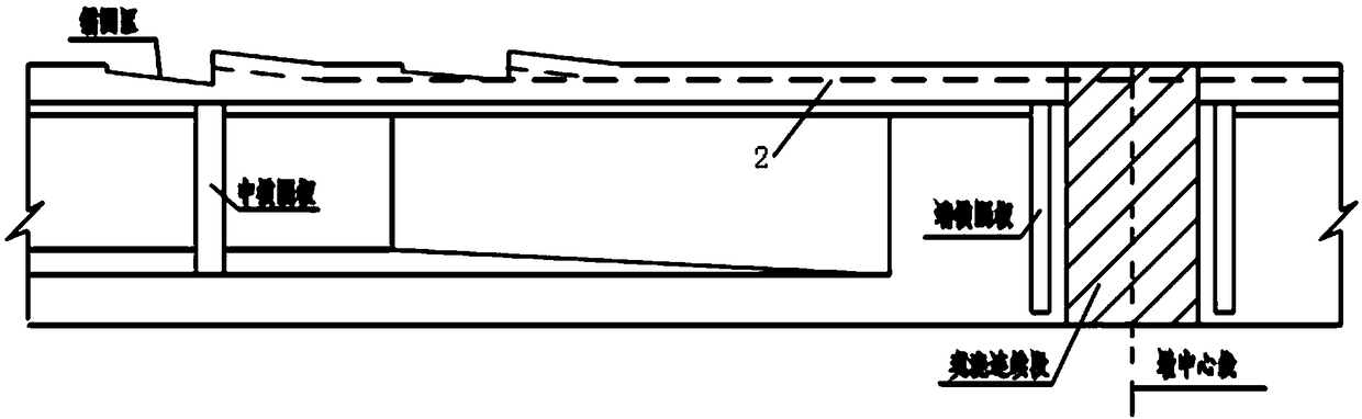 Simply supported variable continuous bridge construction method with steel beam tensioning connector