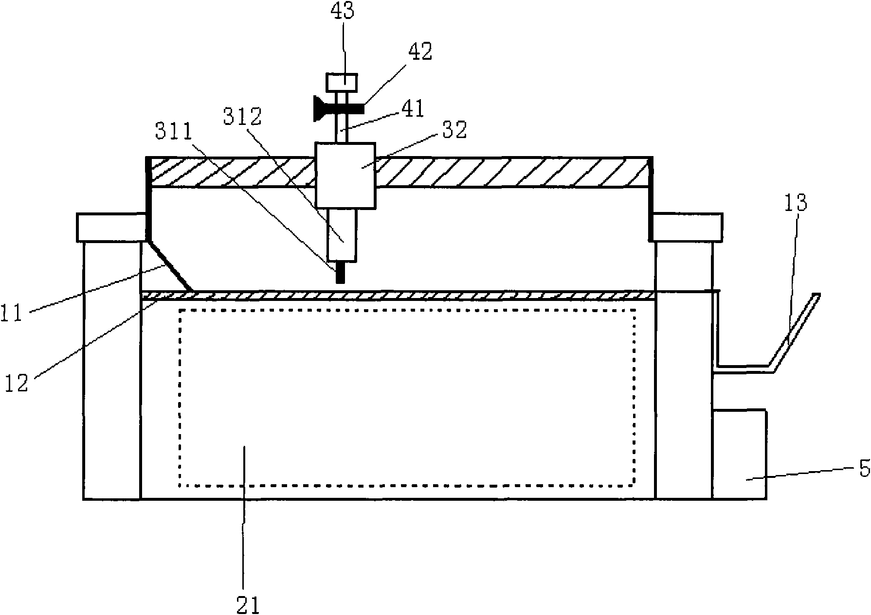 Water knife cutting control system