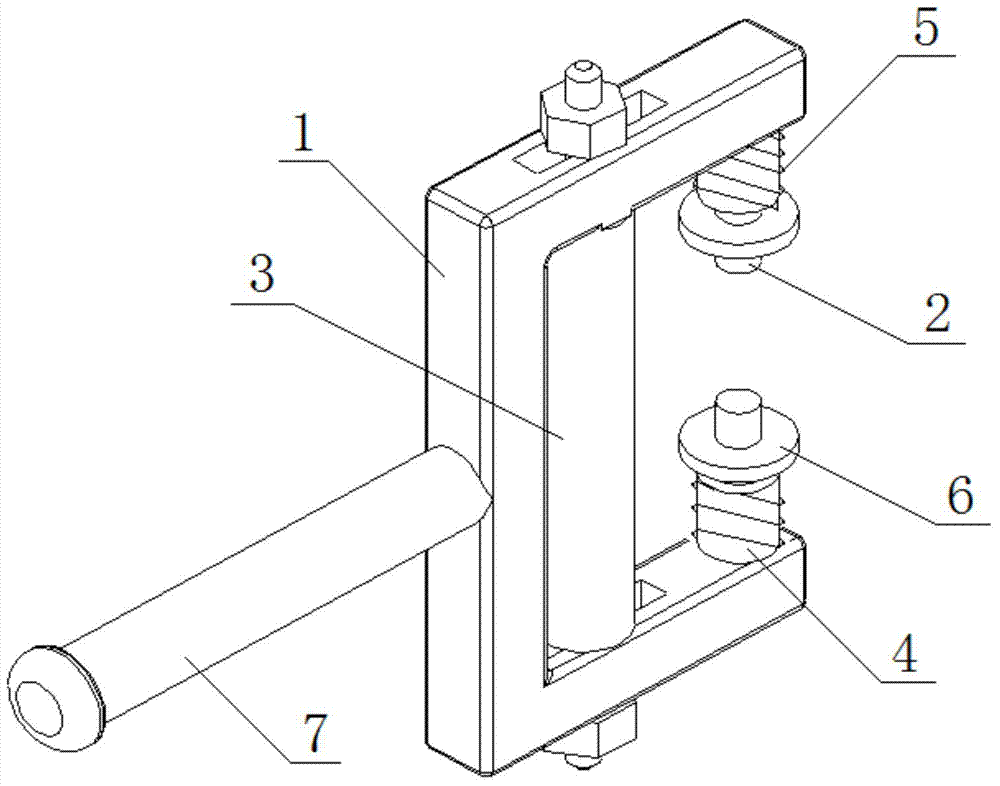 Pressing method used for sticking automobile door protecting film