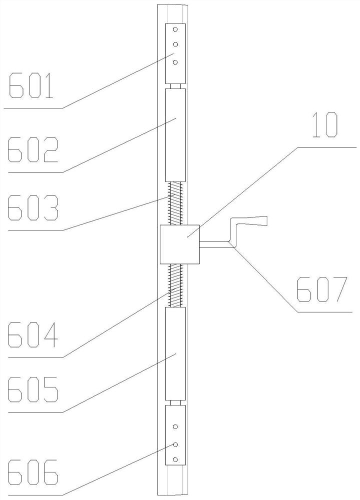 Transmission device of movable partition and adjusting method thereof