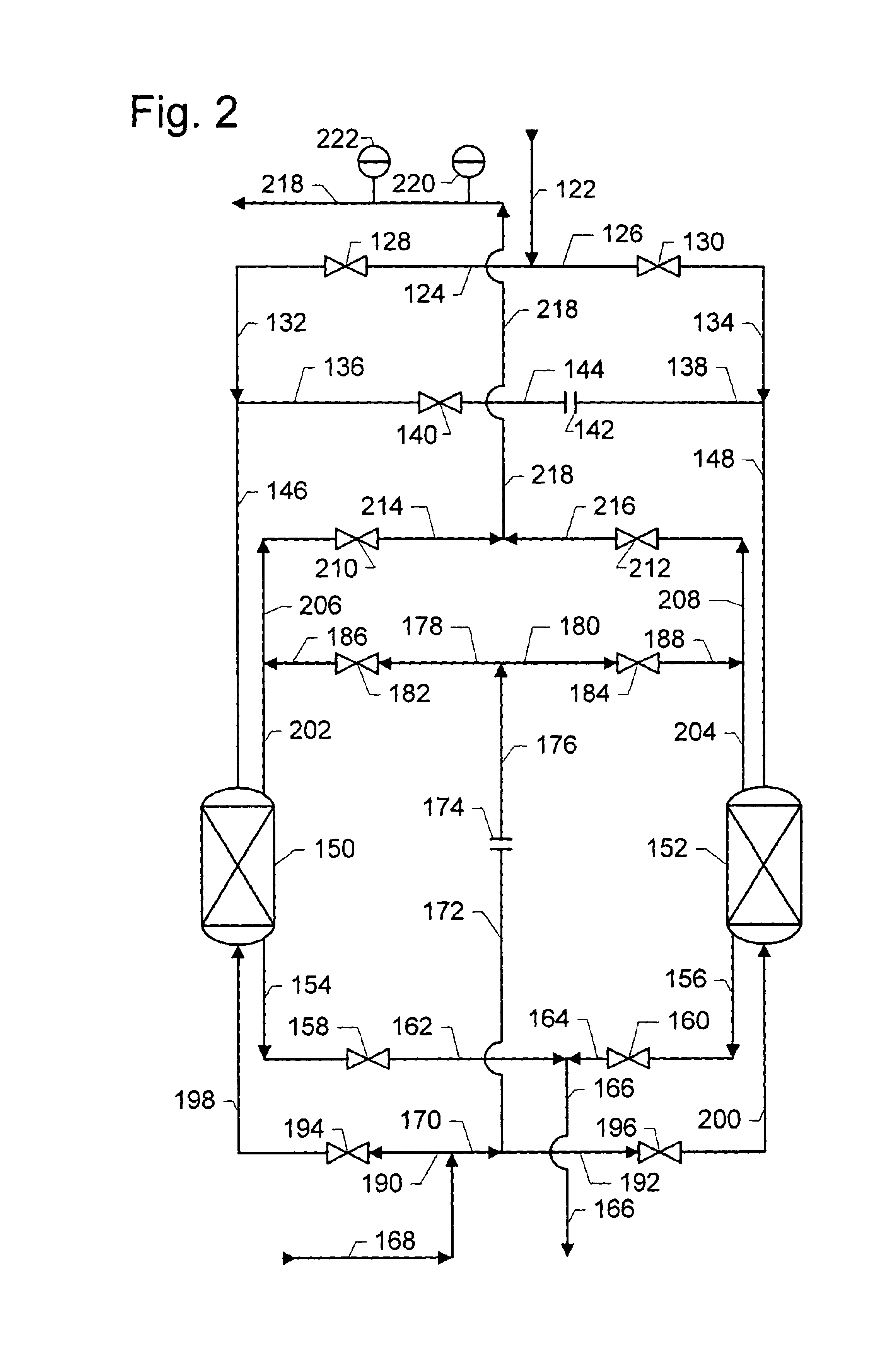 Method for removing halogen from a vent stream