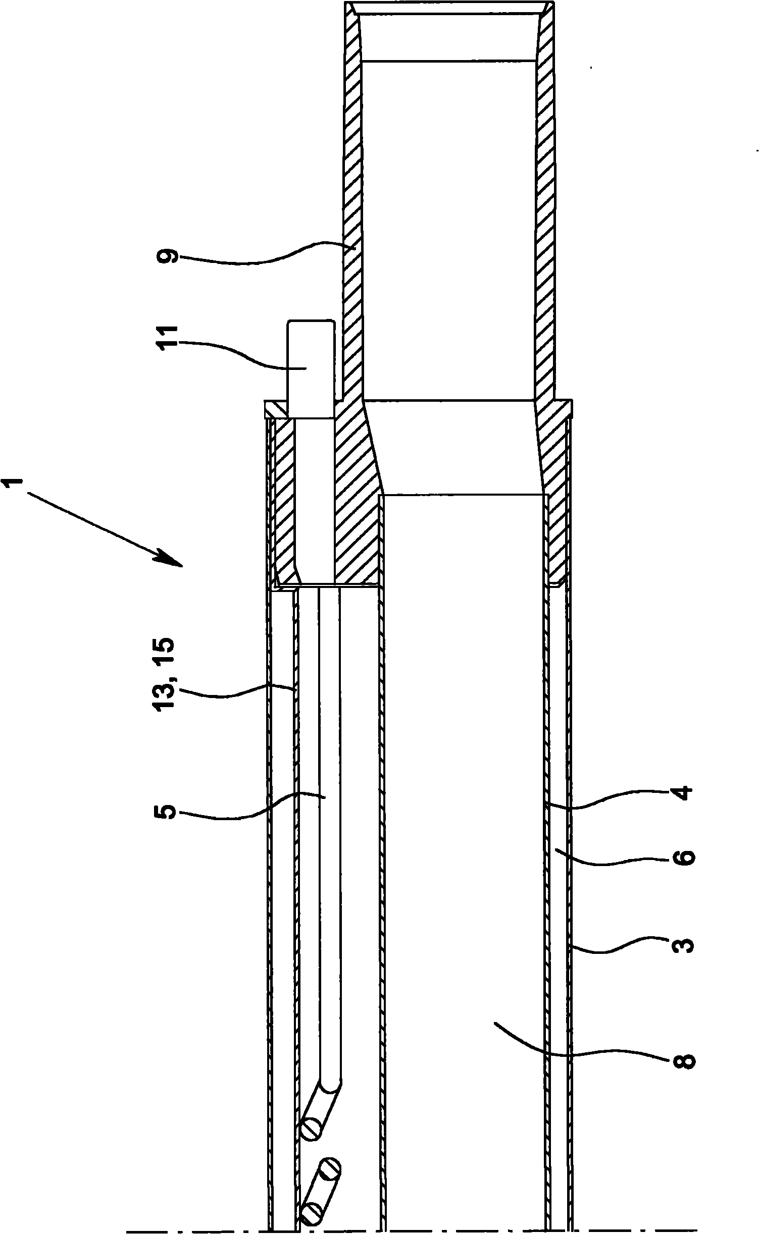 Telescoping tube system for vacuum cleaner