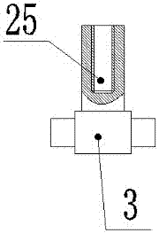 Iron core lamination platform of rolled iron core transformer