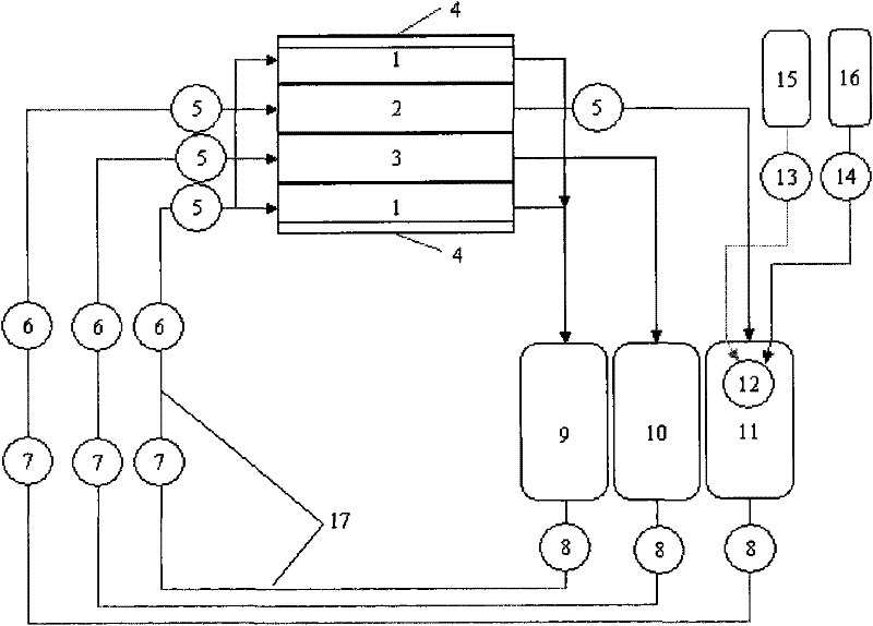 Electric dialyzator for desalting fermentation liquor