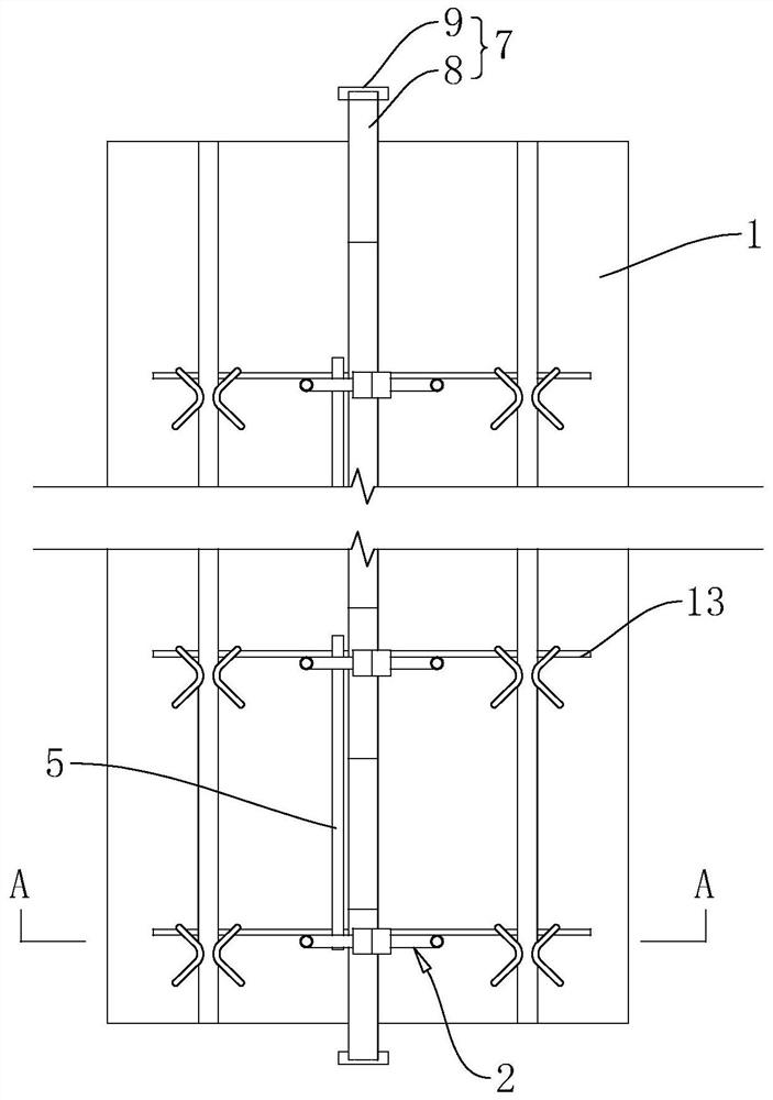 Fabricated floor structure