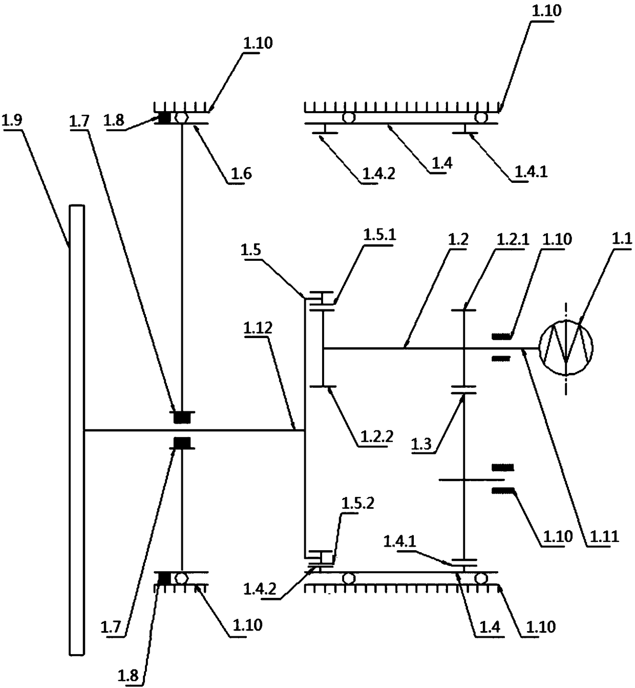 A universal tunnel boring machine for special-shaped and round sections