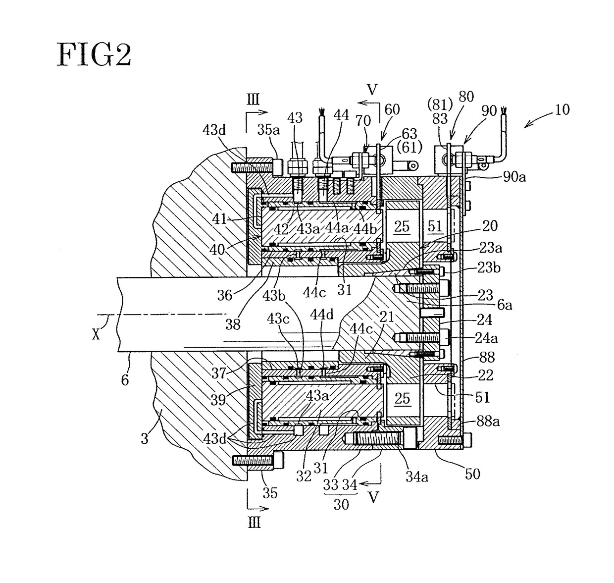 Slide lock apparatus for press machine