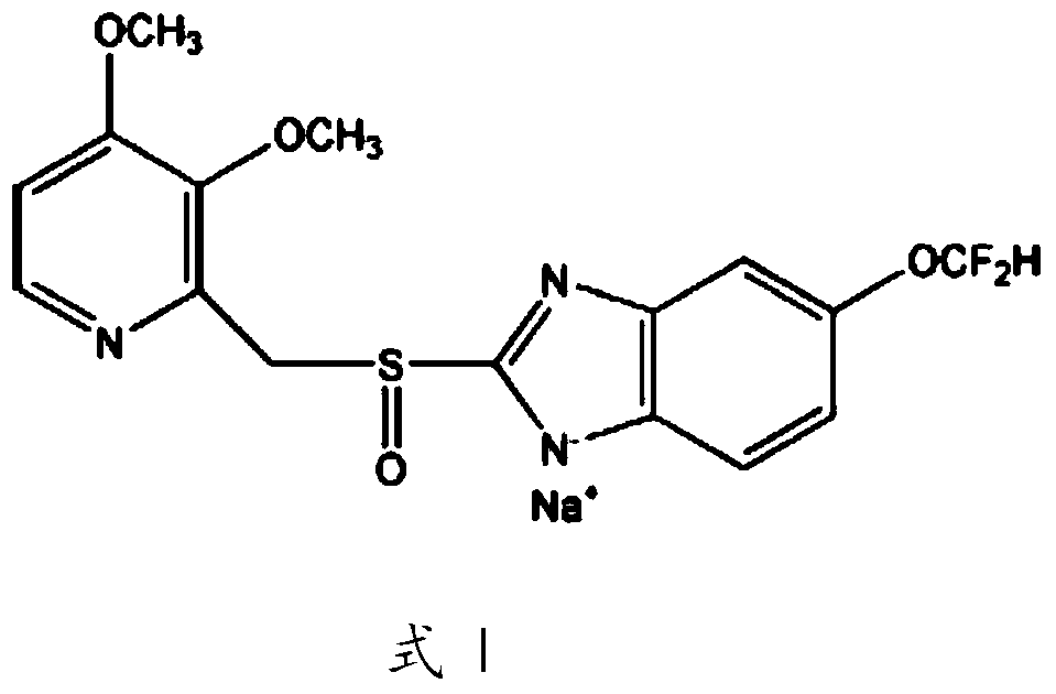 A kind of pantoprazole enteric-coated pellets, pantoprazole enteric-coated sustained-release tablet and preparation method thereof