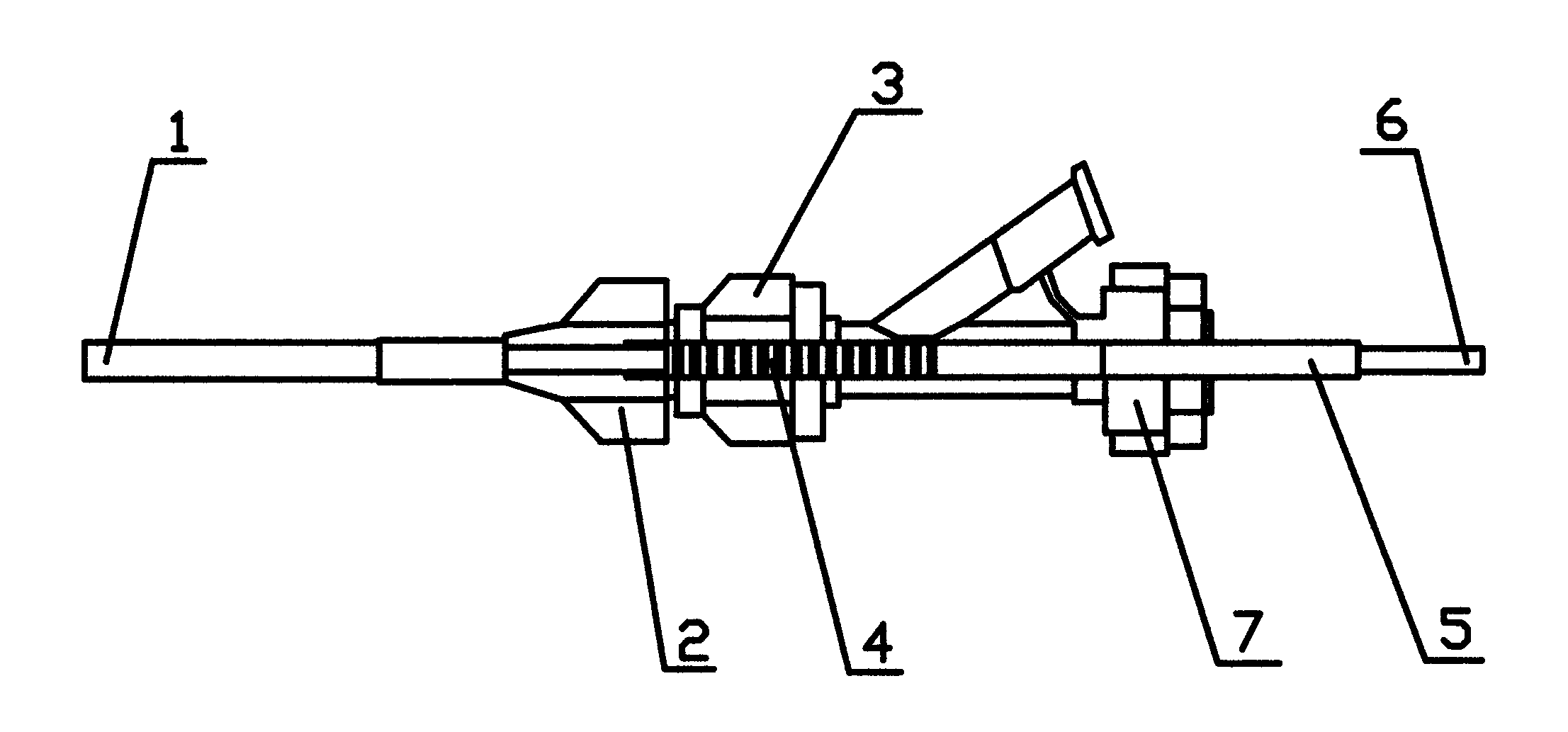 Treatment instrument used for human body lumen disease