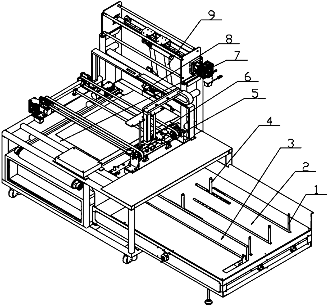 A fully automatic packaging equipment