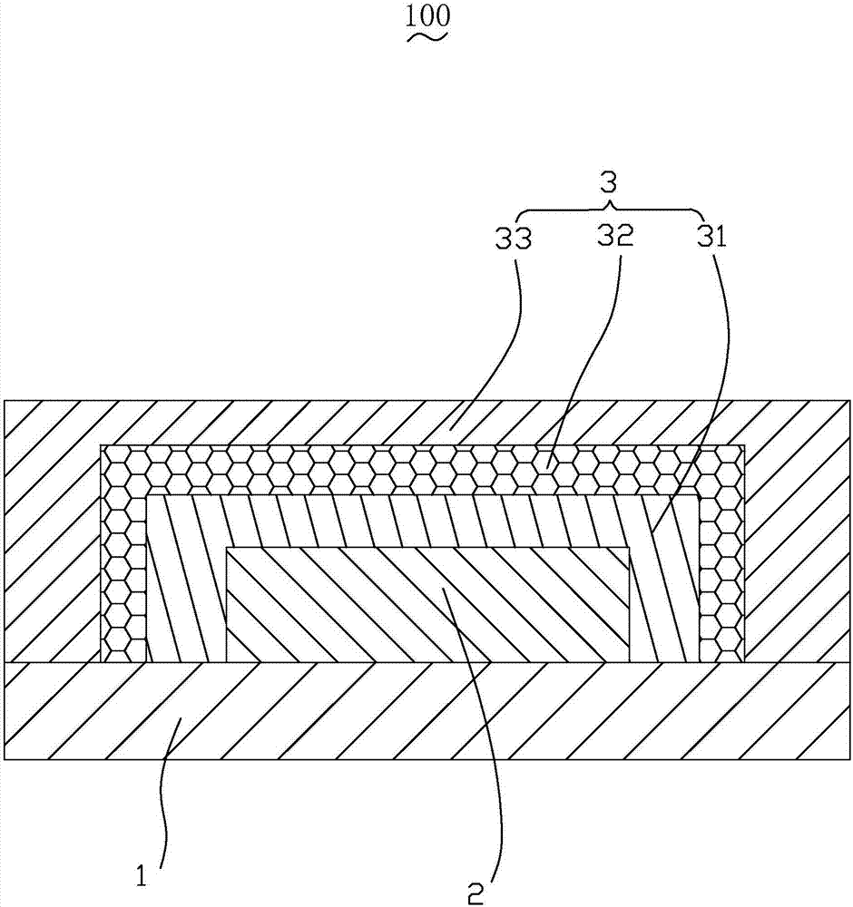 Organic light-emitting diode device and preparation method therefor