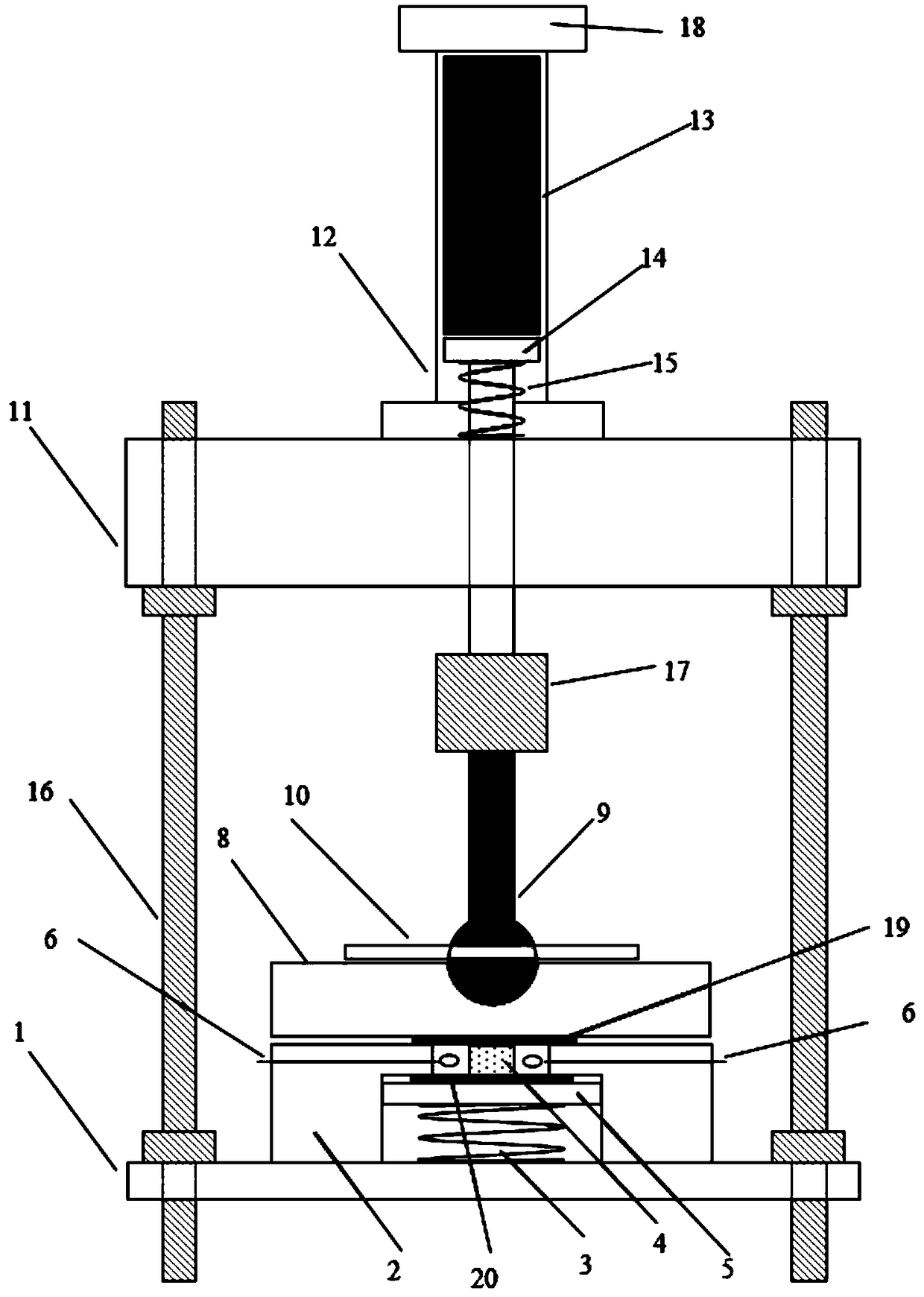 Resonator device and measurement method for measuring surface intrinsic impedance of high temperature superconducting thin film