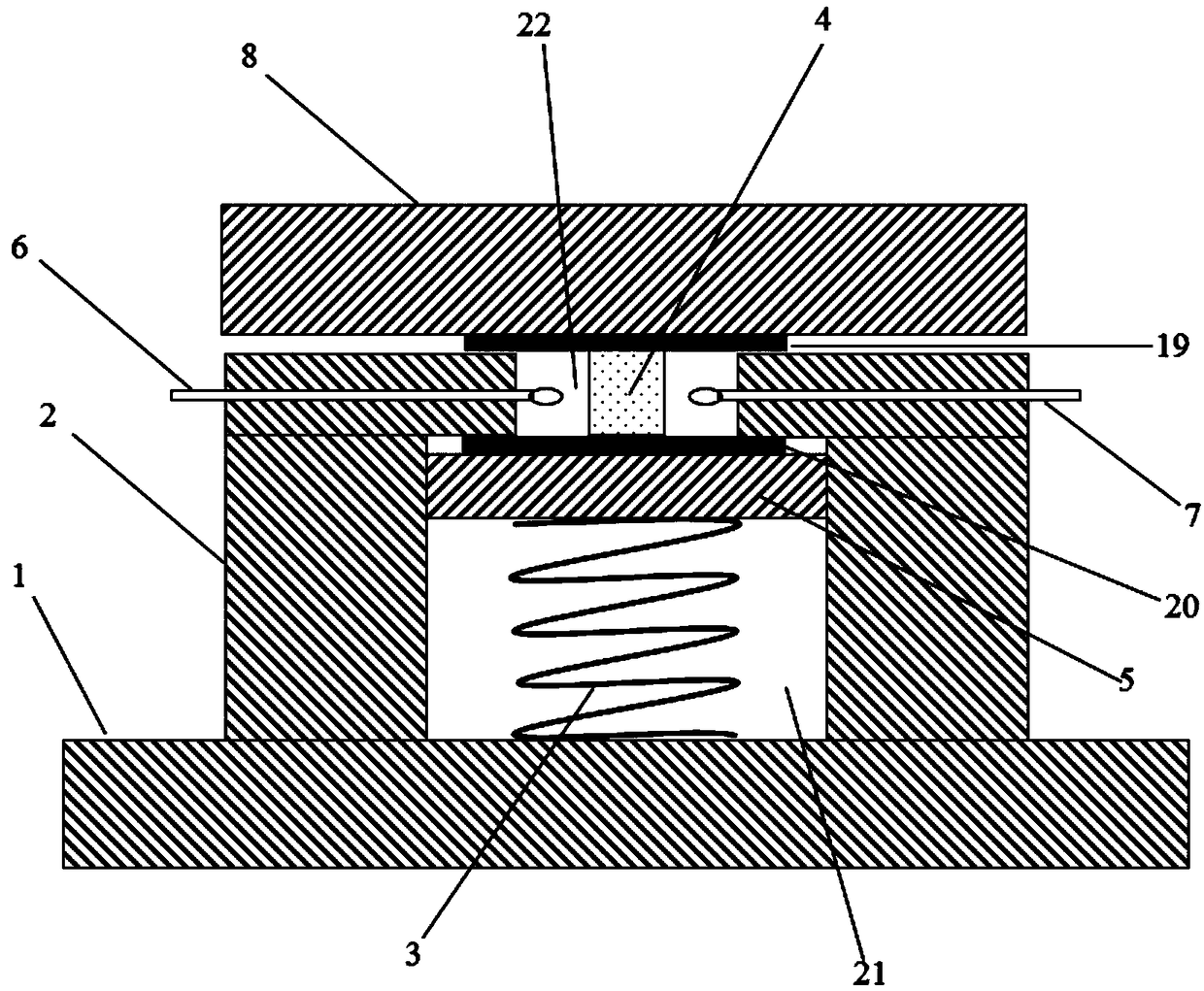 Resonator device and measurement method for measuring surface intrinsic impedance of high temperature superconducting thin film