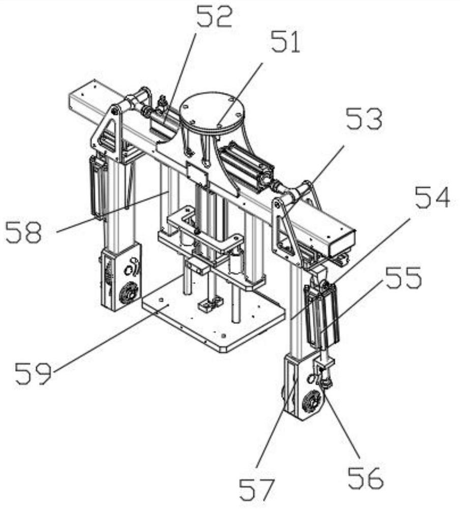 Hoisting mechanism for roller production and using method of hoisting mechanism