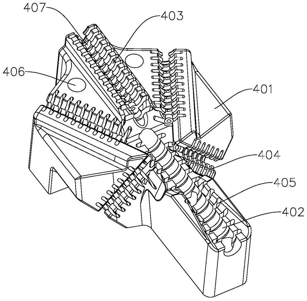 Poultry claw bone removing equipment