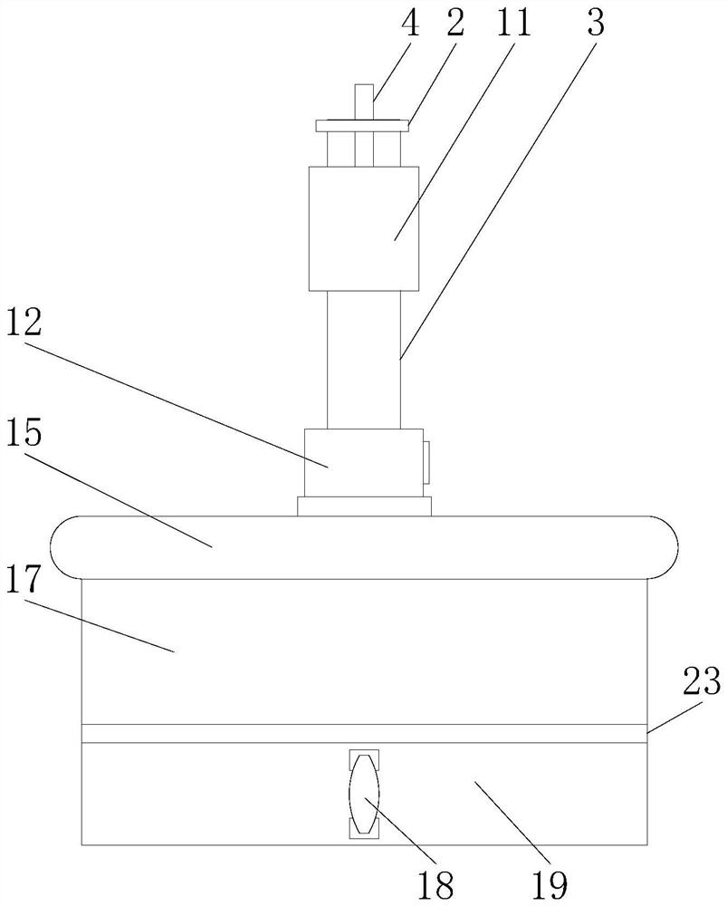 Drilling machine capable of achieving automatic cleaning and chip removing