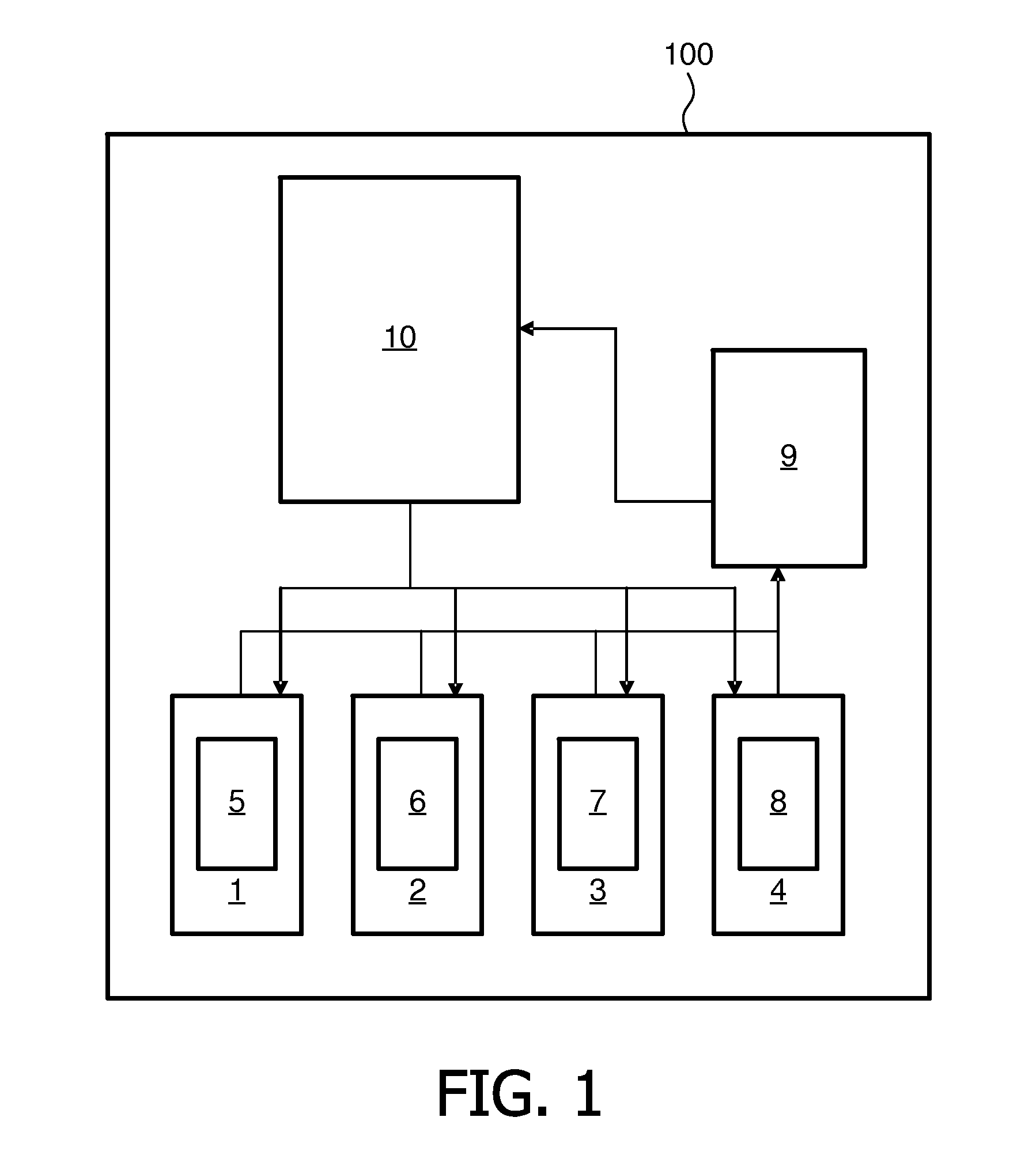 Interactive system and method for sensing movement
