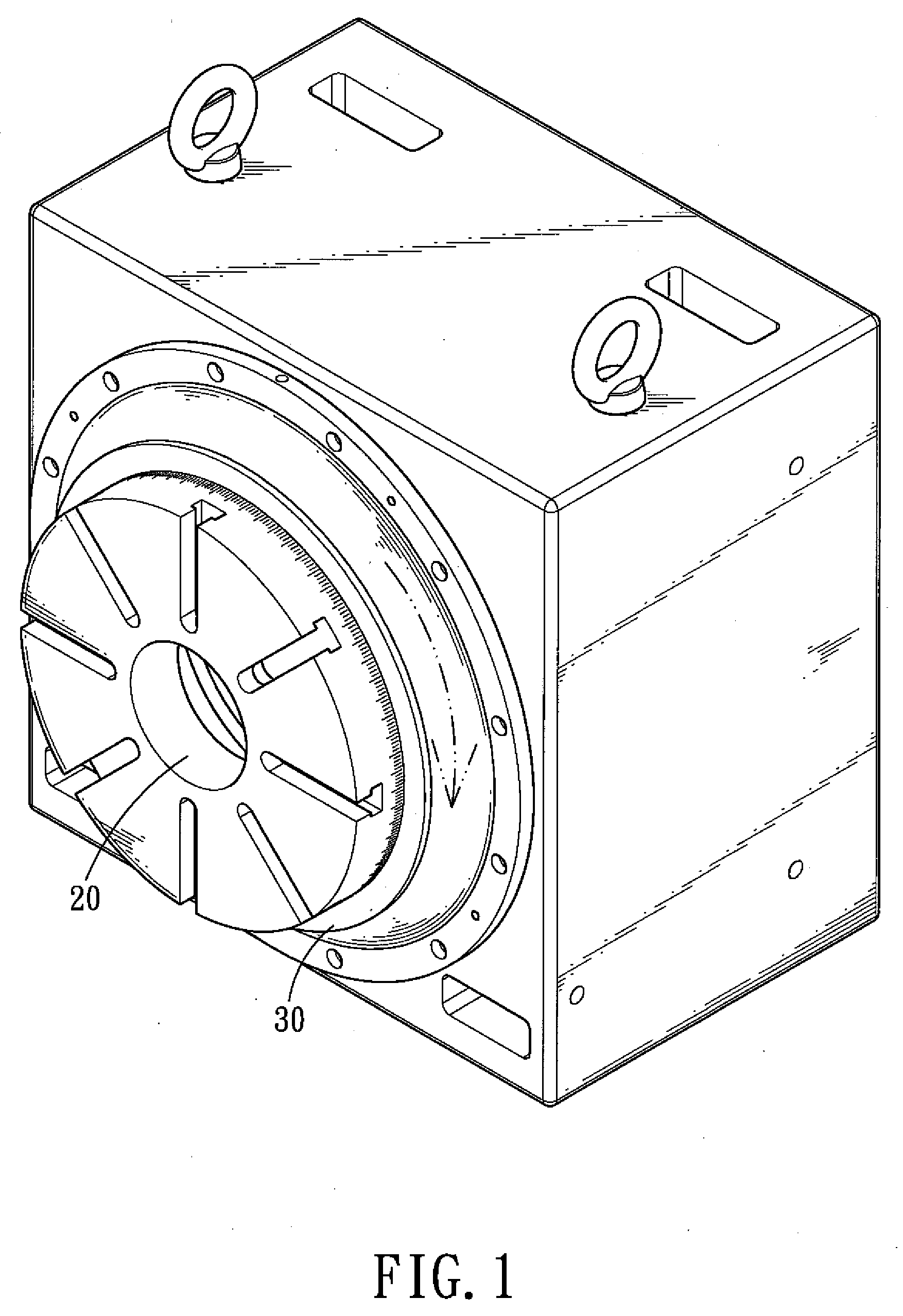 Brake Structure for a Main Shaft of a Direct Drive Torque Motor