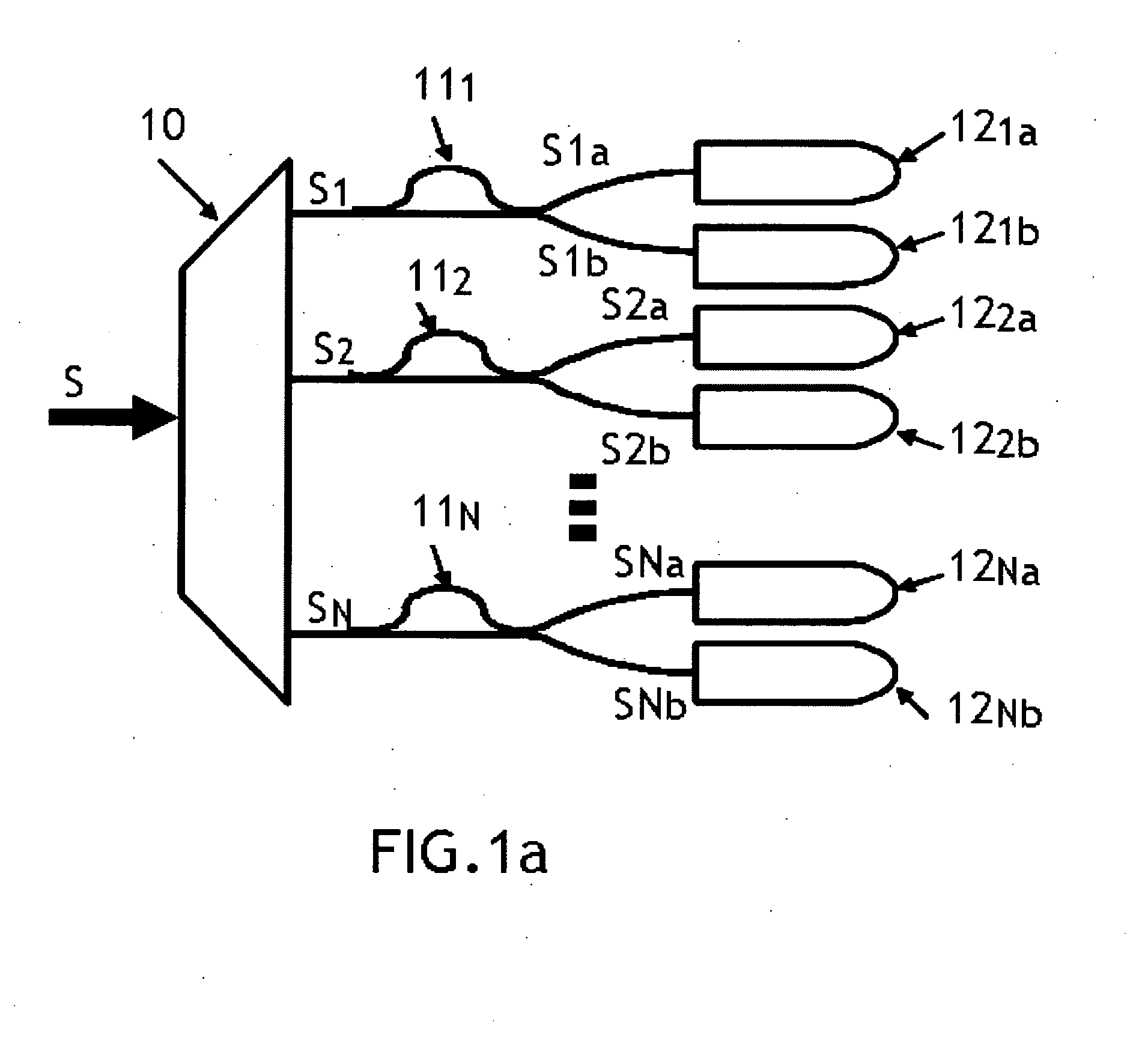 System and method for demultiplexing optical multi-wavelength signals