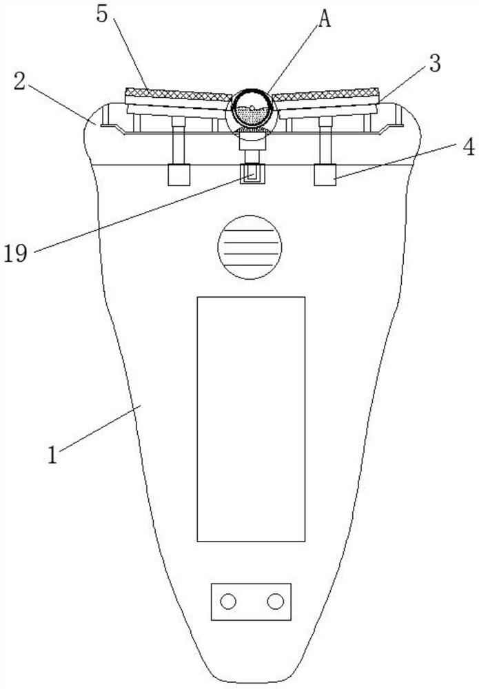 A rapid positioning and assembly process of an electric device