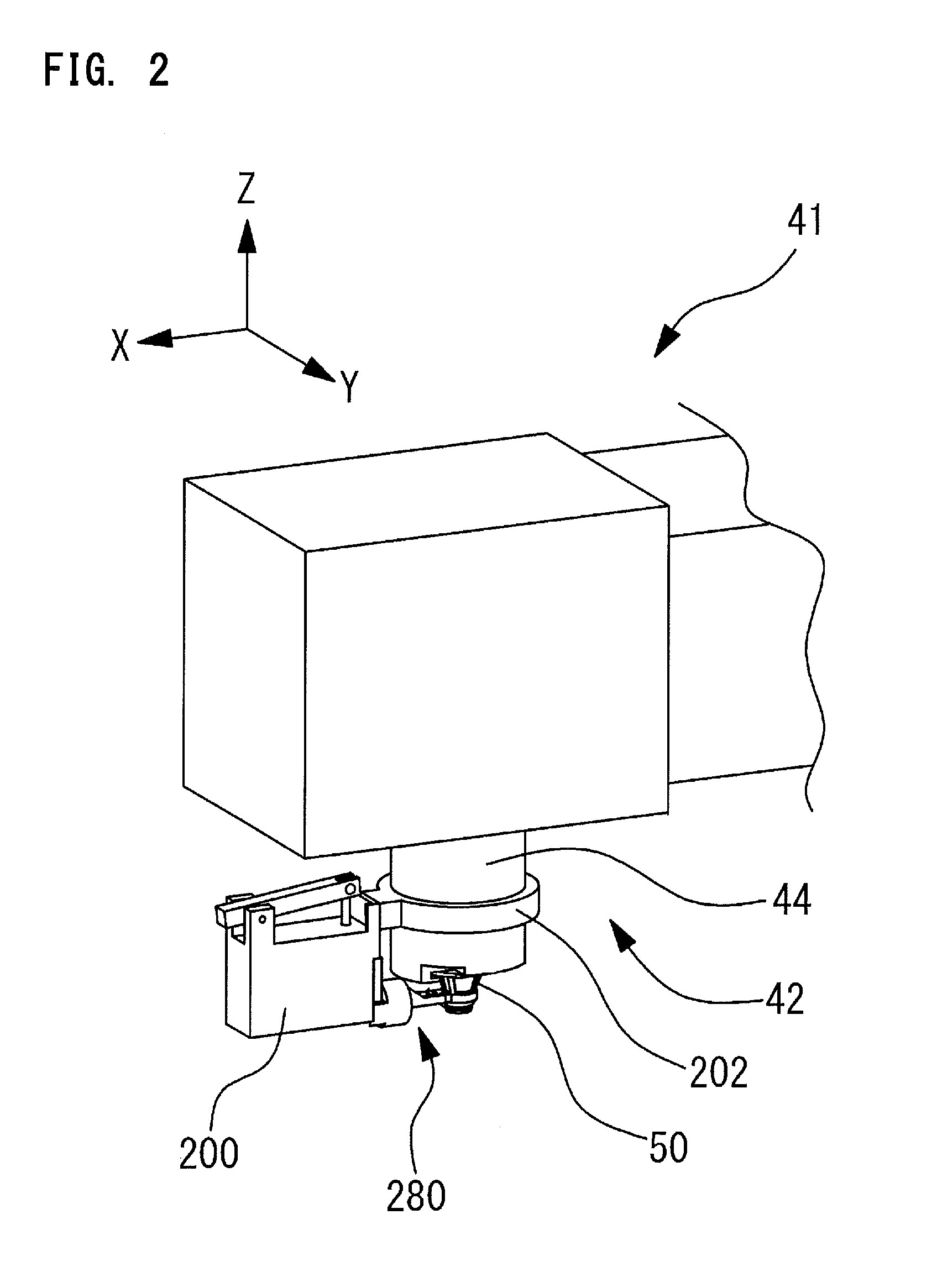 Ophthalmic laser surgery apparatus, and eyeball fixing portion movement unit and eyeball fixing unit used in the same