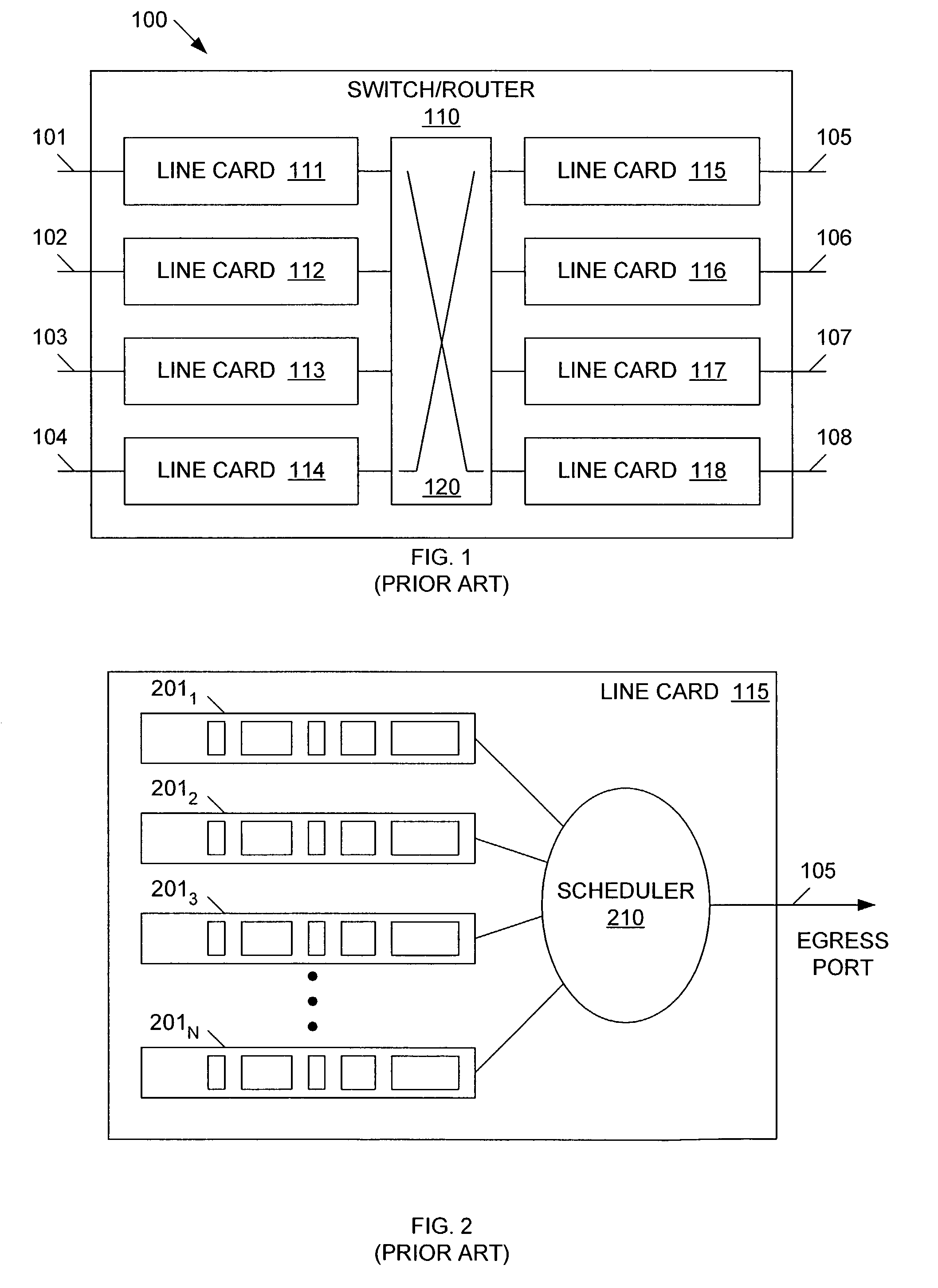 Method of performing deficit round-robin scheduling and structure for implementing same