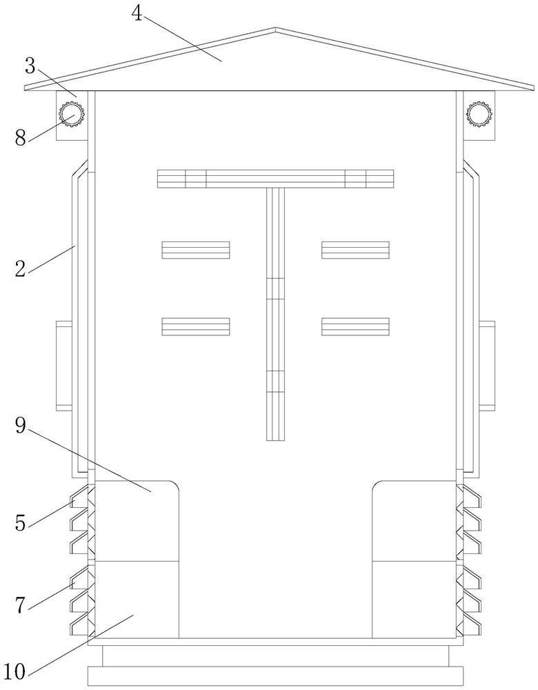 Insect-proof power distribution cabinet and use method thereof