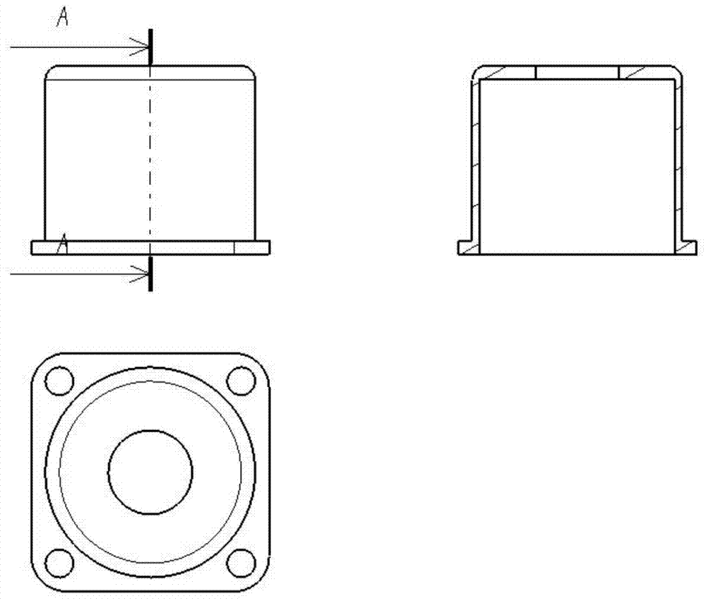 High-temperature-resistant laminate based on steel wire gauze pad damping structure