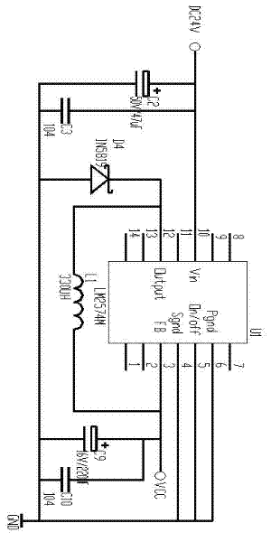 Dot matrix elevator display device with network interface and control method thereof