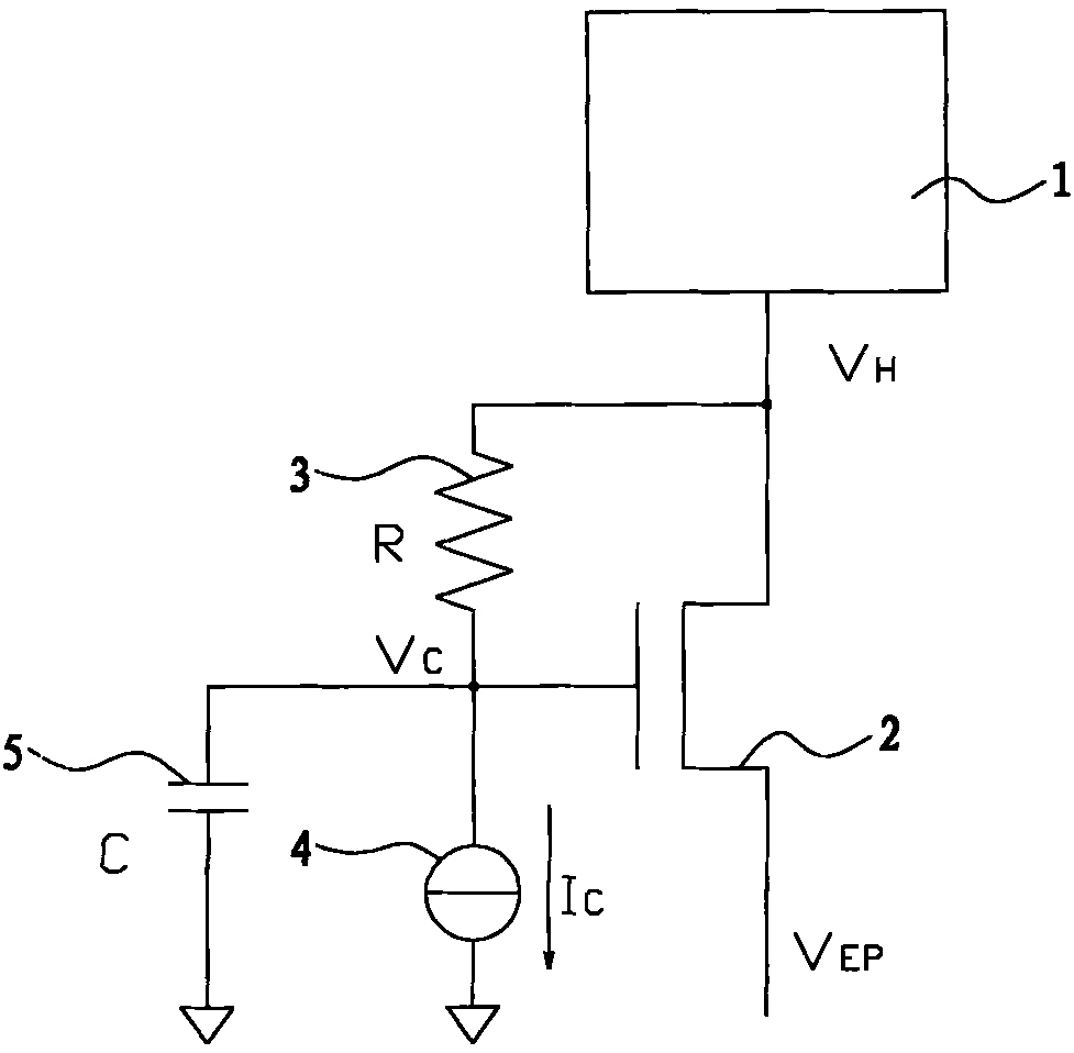Output voltage regulator circuit of charge pump