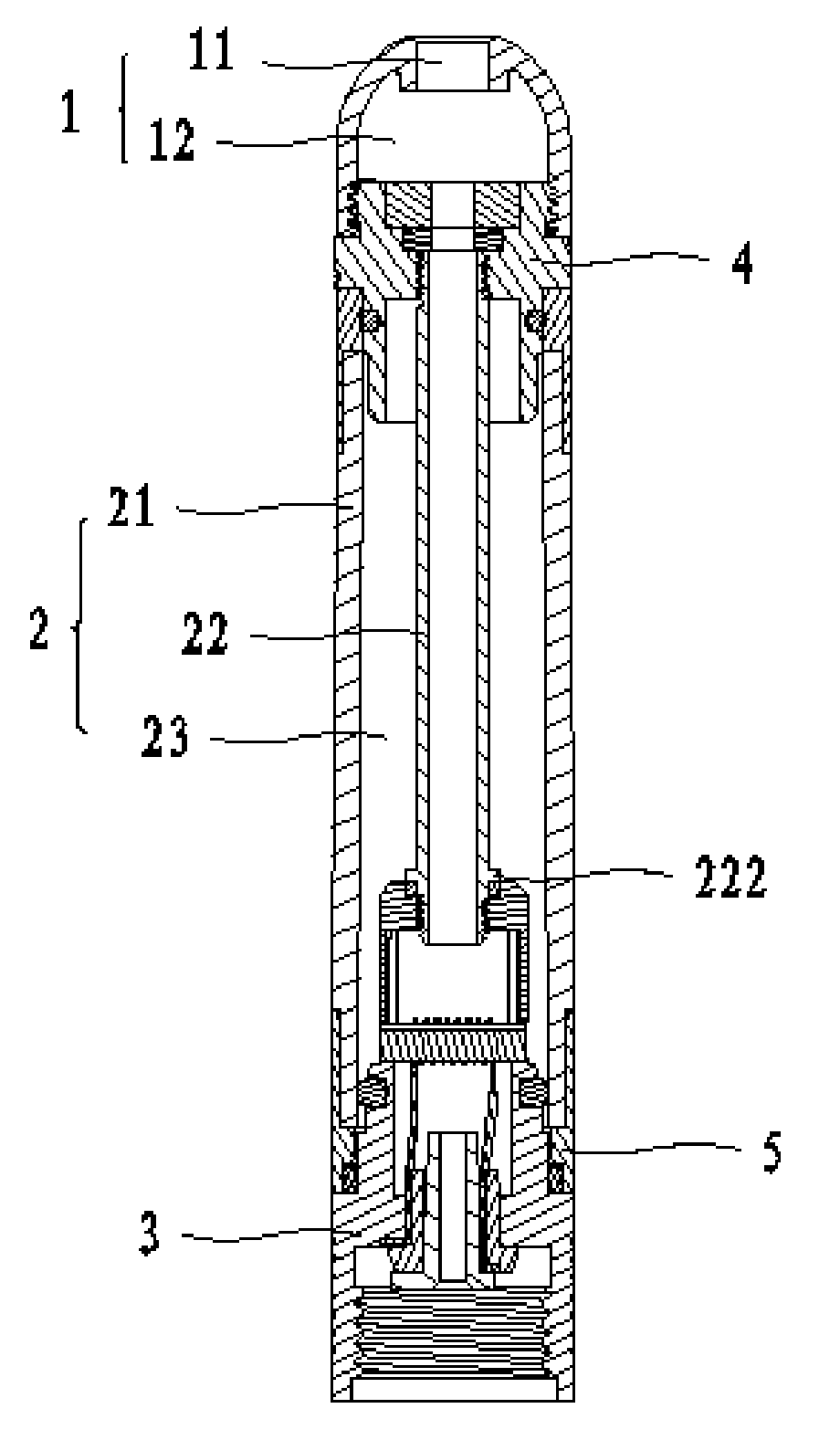 Atomizing component and electronic cigarette