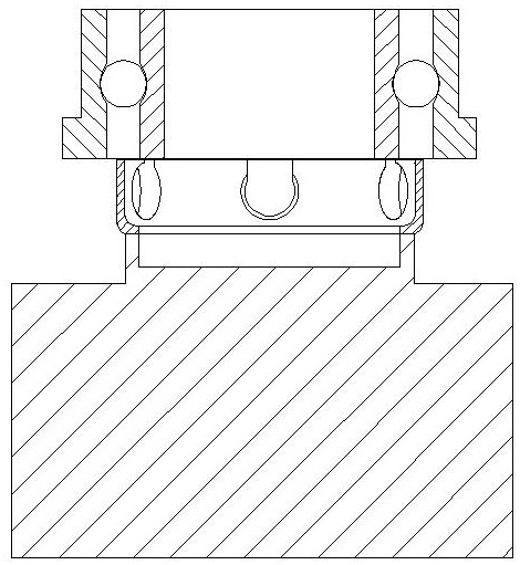 An assembly method of a miniature standard rolling bearing crown cage