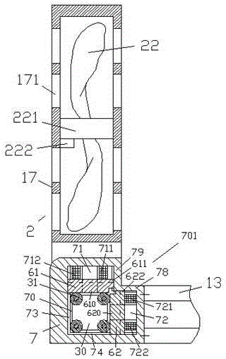 Power and electric element installation apparatus with dust collector