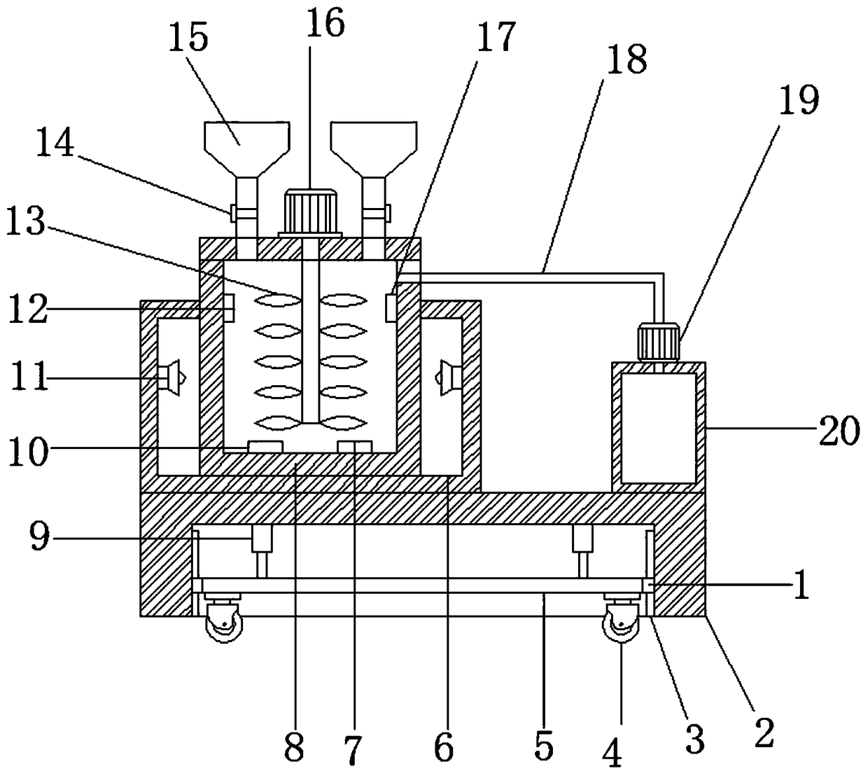 Microbial soil remediation agent preparation method and equipment thereof