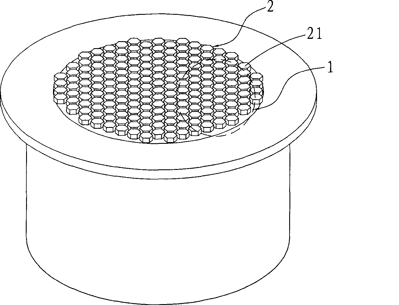 Air bubble pad pond cover and method for producing the same