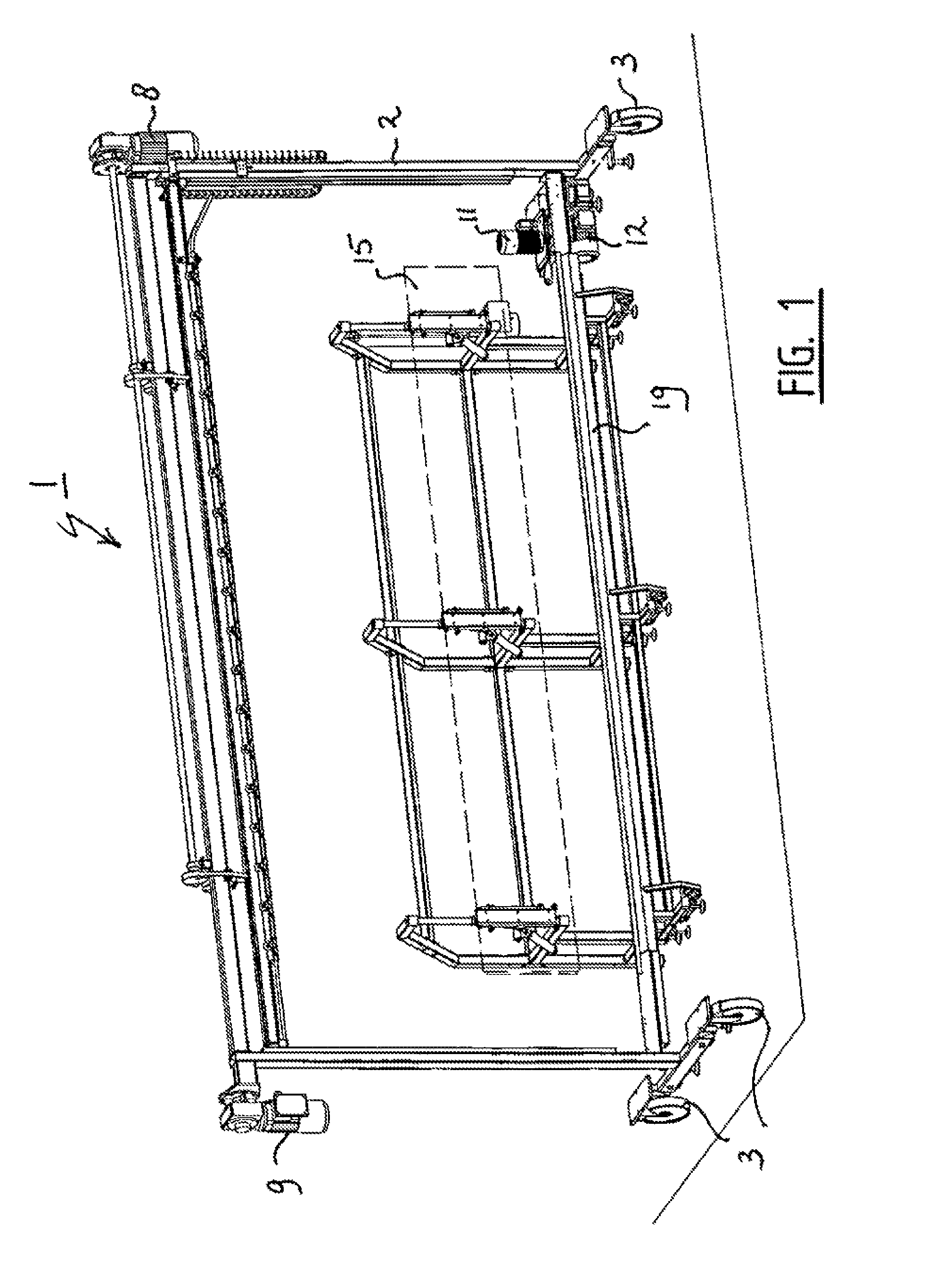 Method for manufacturing an assembly of a first flexible sheet and a second flexible sheet by mechanical means