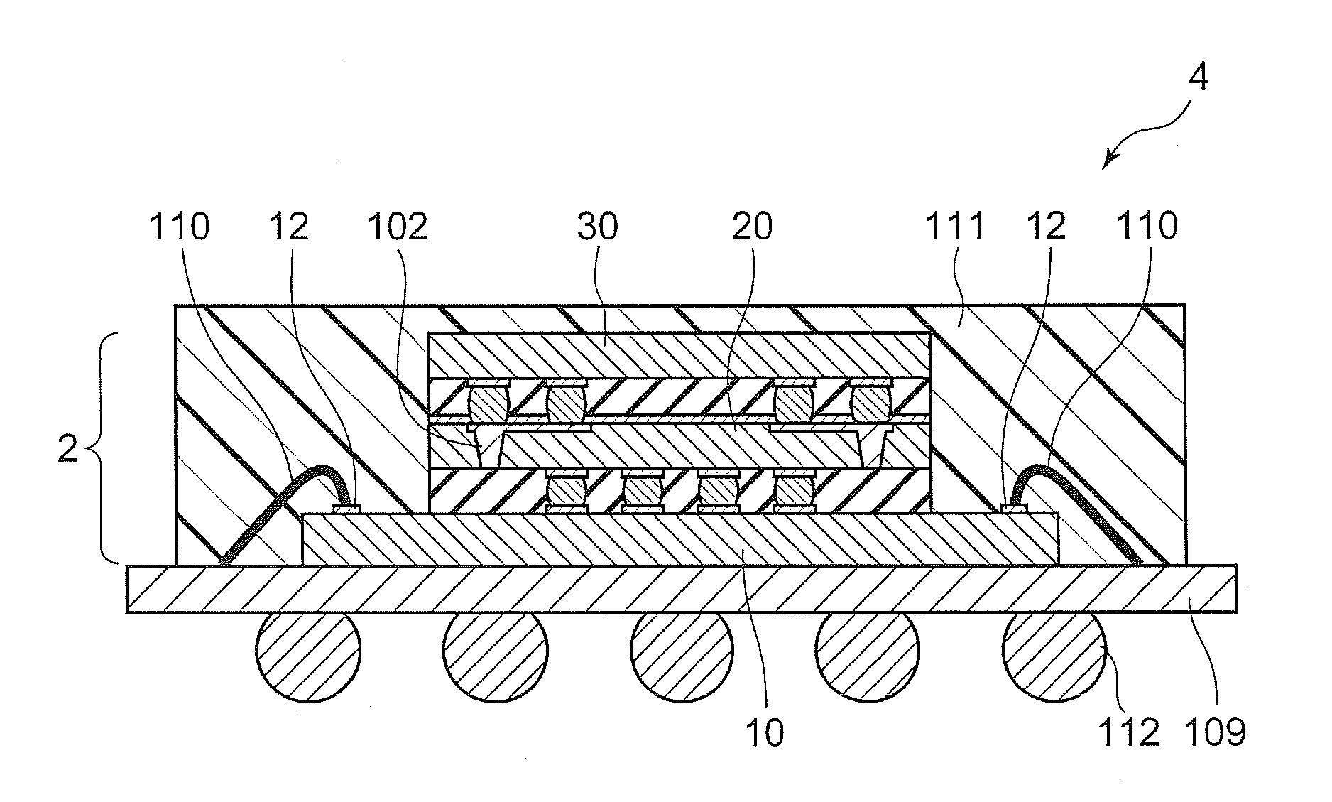 Semiconductor electronic component and semiconductor device using the same