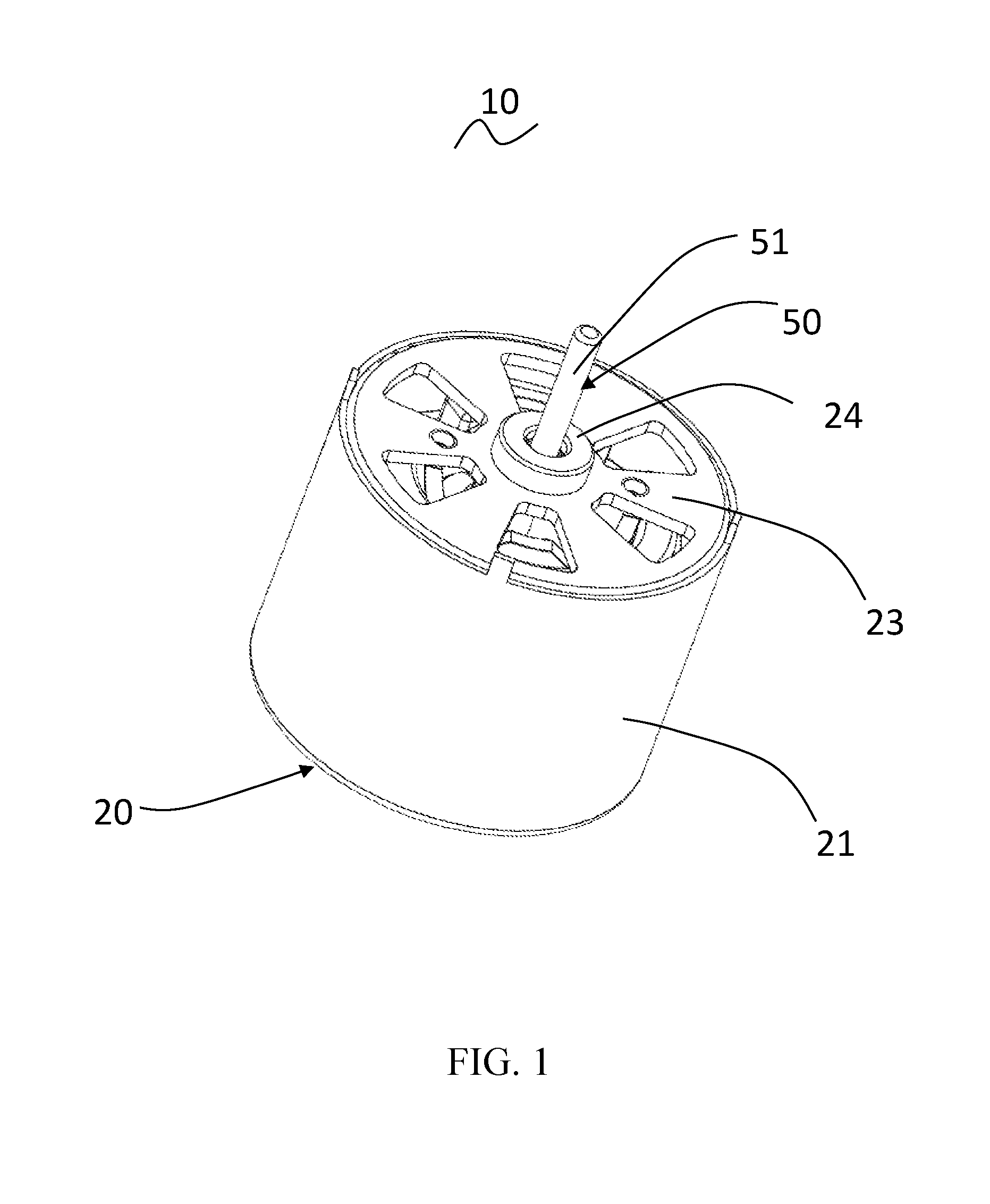 Single phase permanent magnet motor and hair dryer using the same