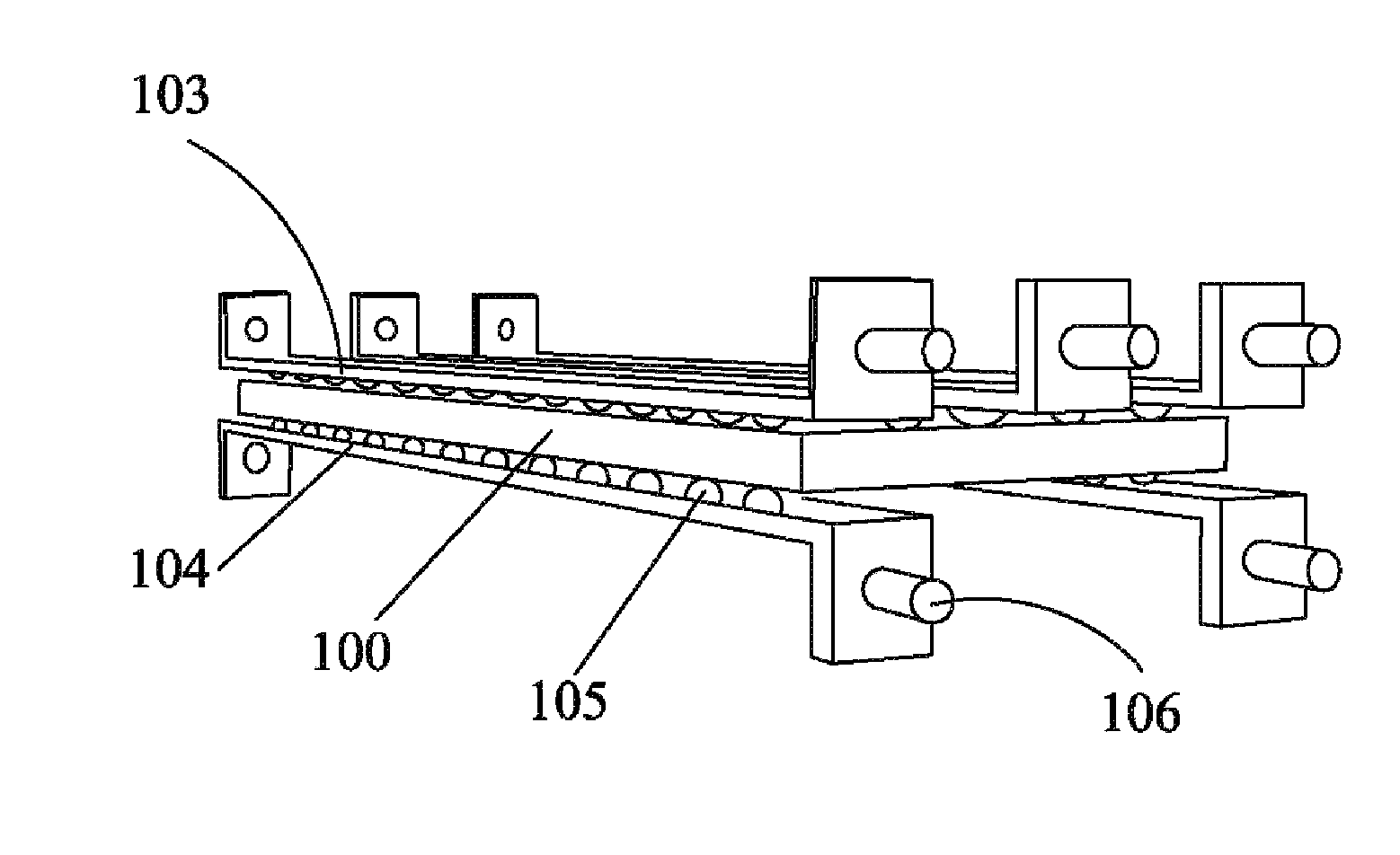 Package structure and method for a piezoelectric transformer