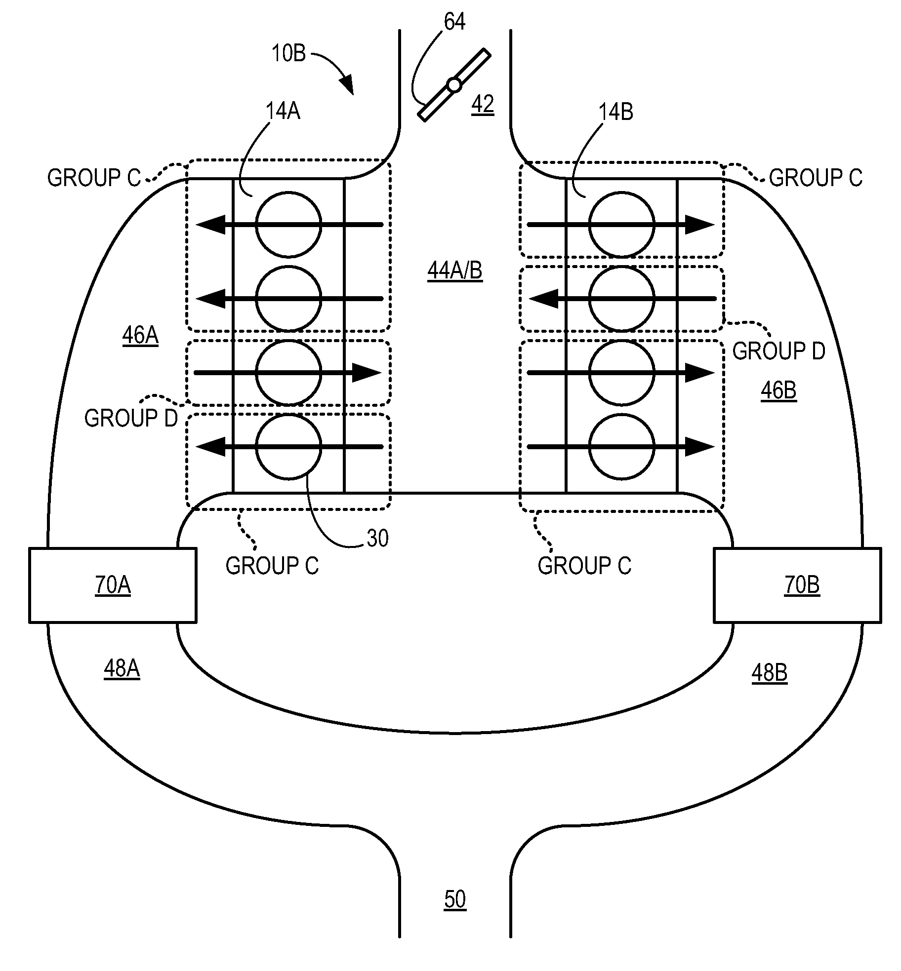 Cylinder charge temperature control for an internal combustion engine
