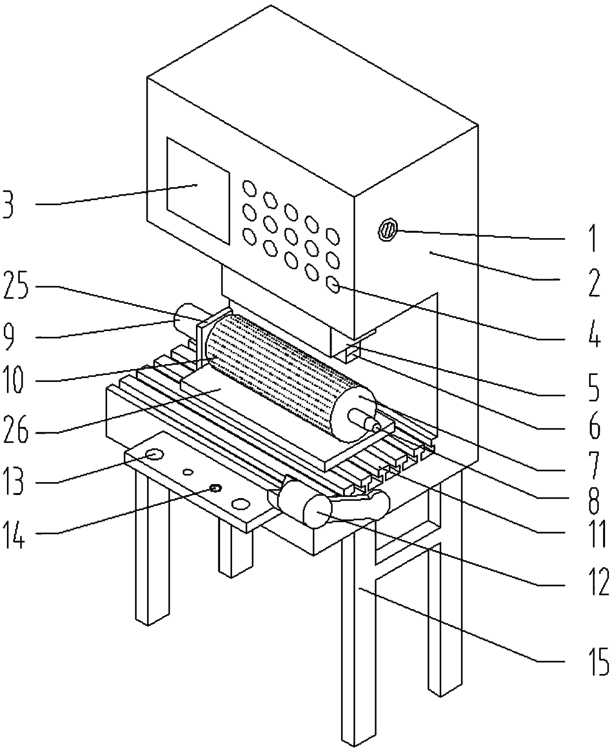 Use method of die cutting welding fusion equipment